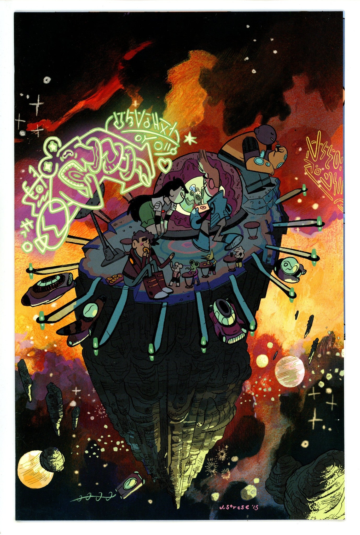 Bravest Warriors 8 High Grade (2013) Sorese Virgin Incentive Variant 