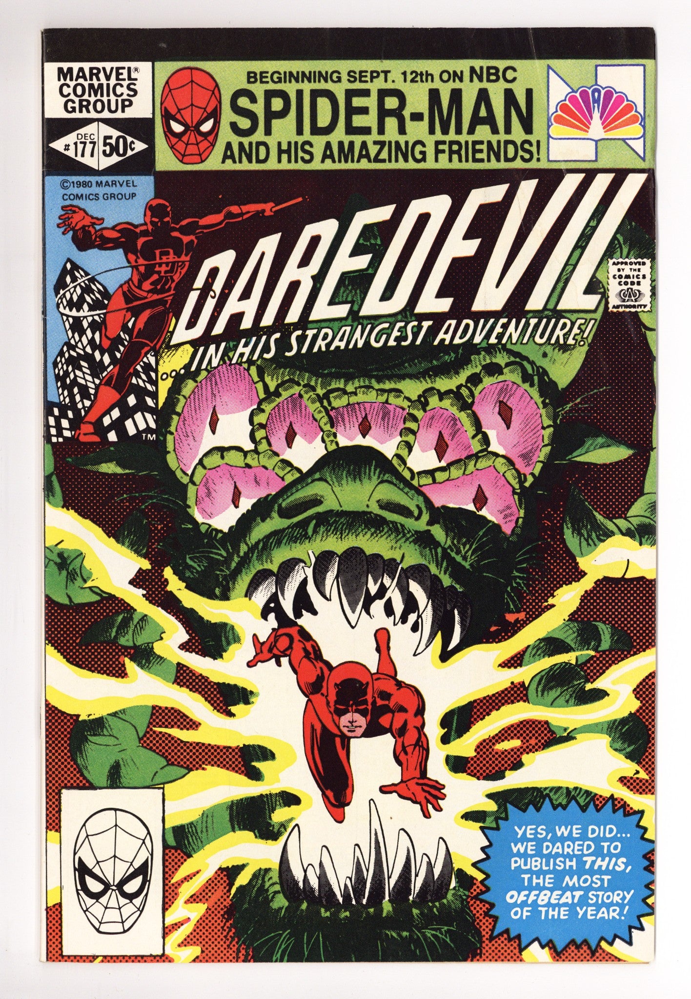 Daredevil Vol 1 177 Very Low Grade (1981) 