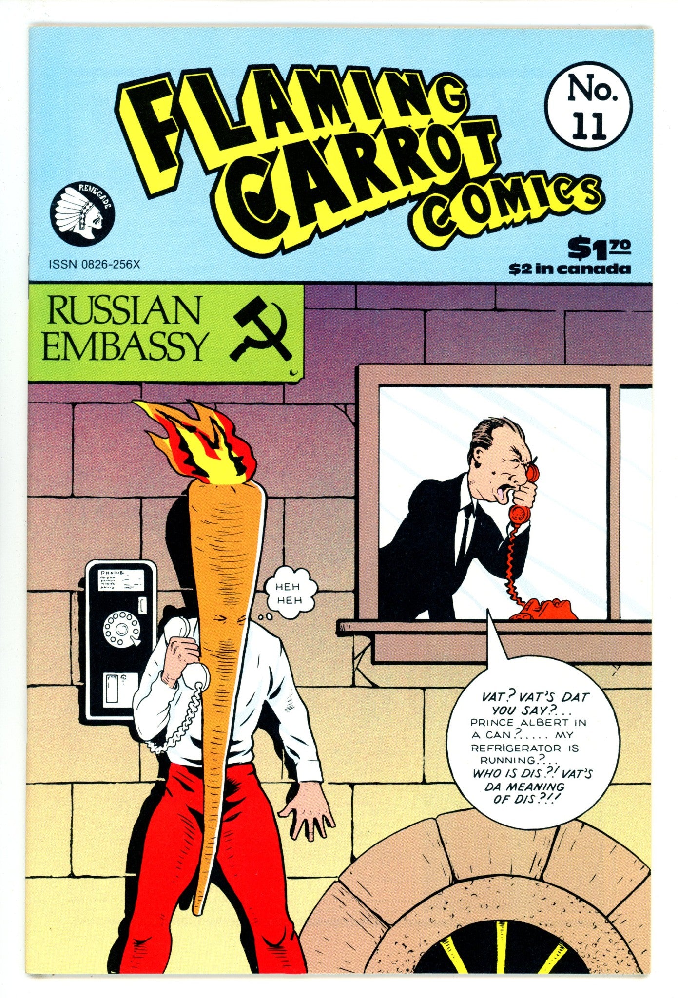 Flaming Carrot Comics   11  High Grade   (1986)        