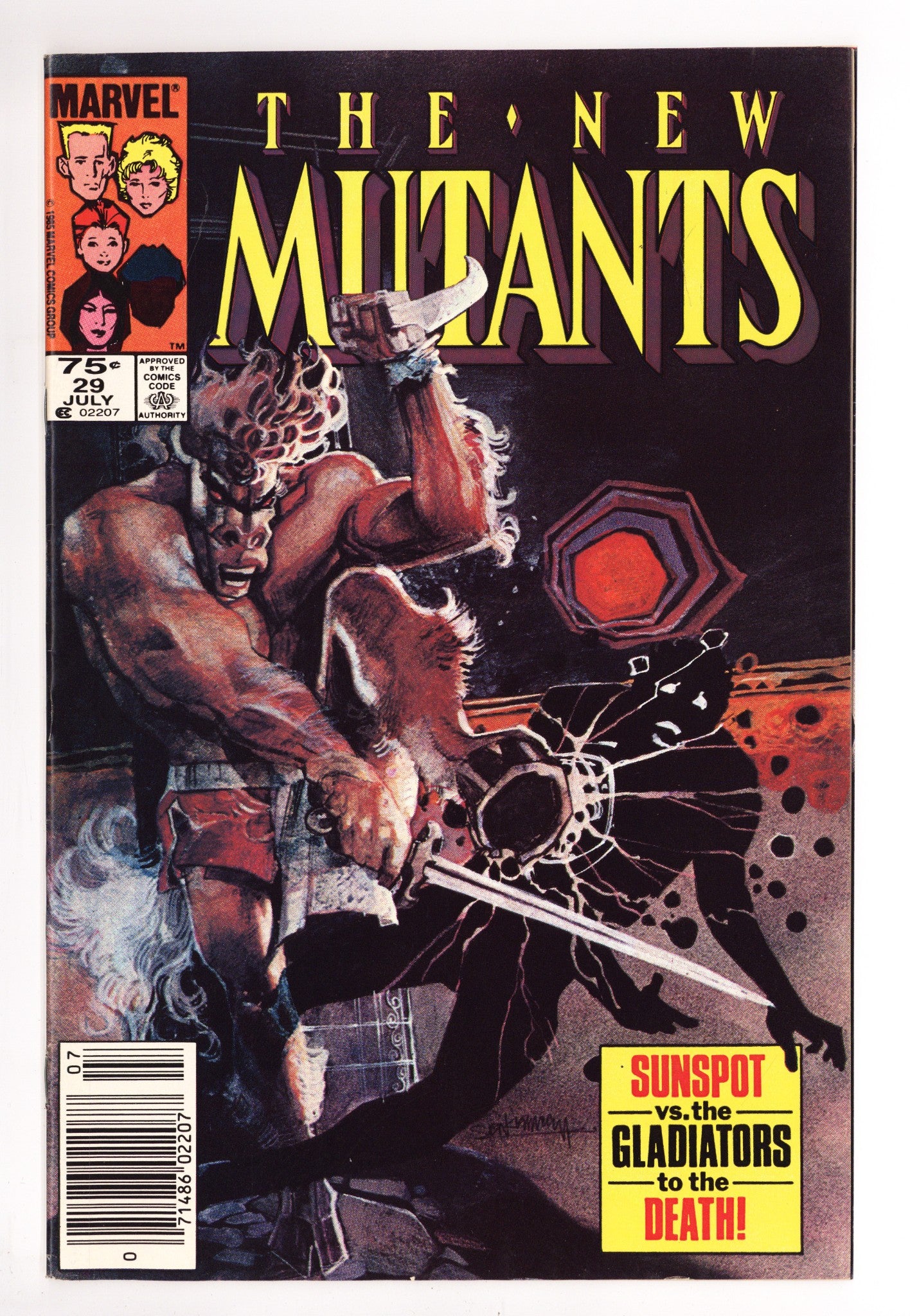 The New Mutants Vol 1 29 VF (8.0) (1985) Canadian Price Variant 