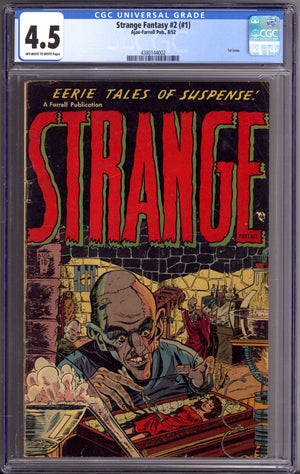 Strange Fantasy 2(1) CGC 4.5 (VG+) (1952)