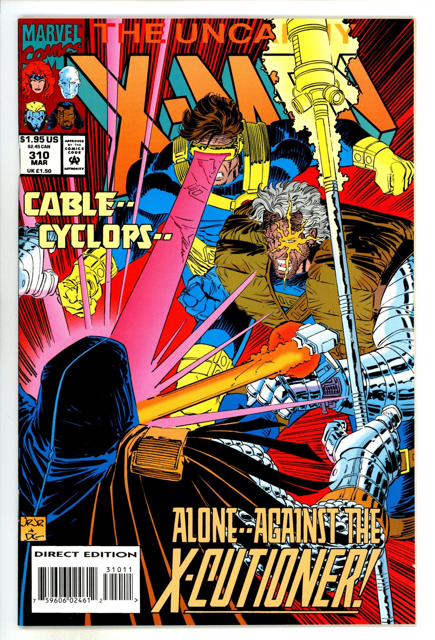 The Uncanny X-Men Vol 1 310  High Grade  (1994)  