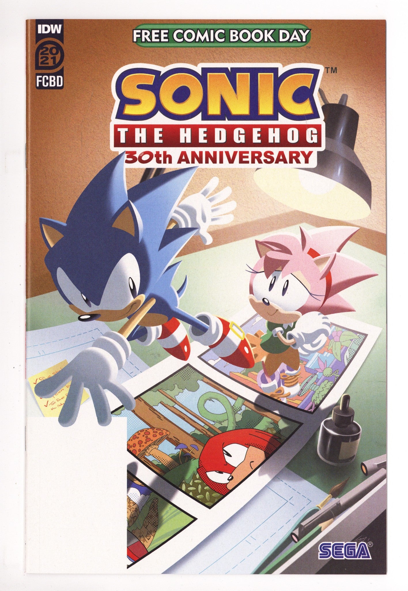 Sonic the Hedgehog Free Comic Book Day 2021 [nn] High Grade (2021) 