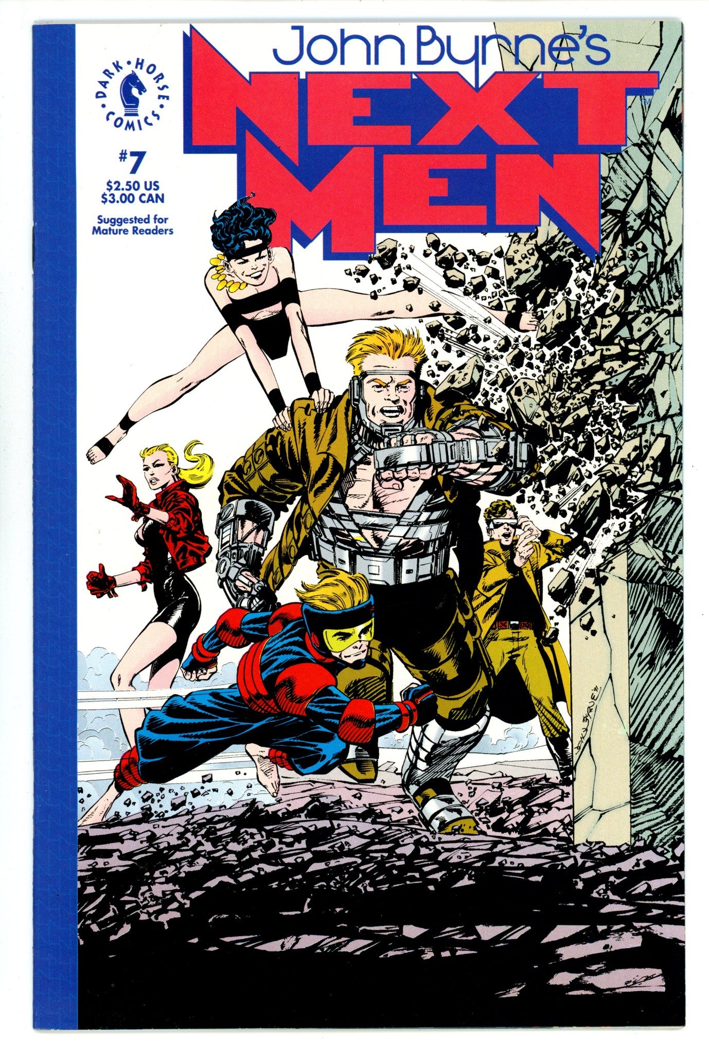 John Byrne's Next Men 7 High Grade (1992) 
