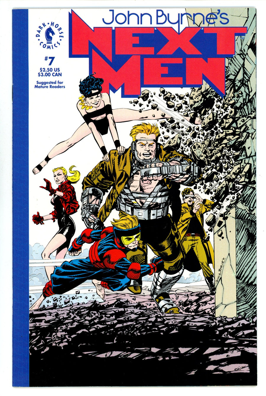 John Byrne's Next Men 7 High Grade (1992) 
