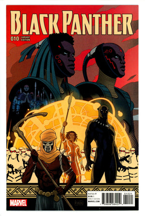 Black Panther Vol 6 10 High Grade (2017) Rivera Variant