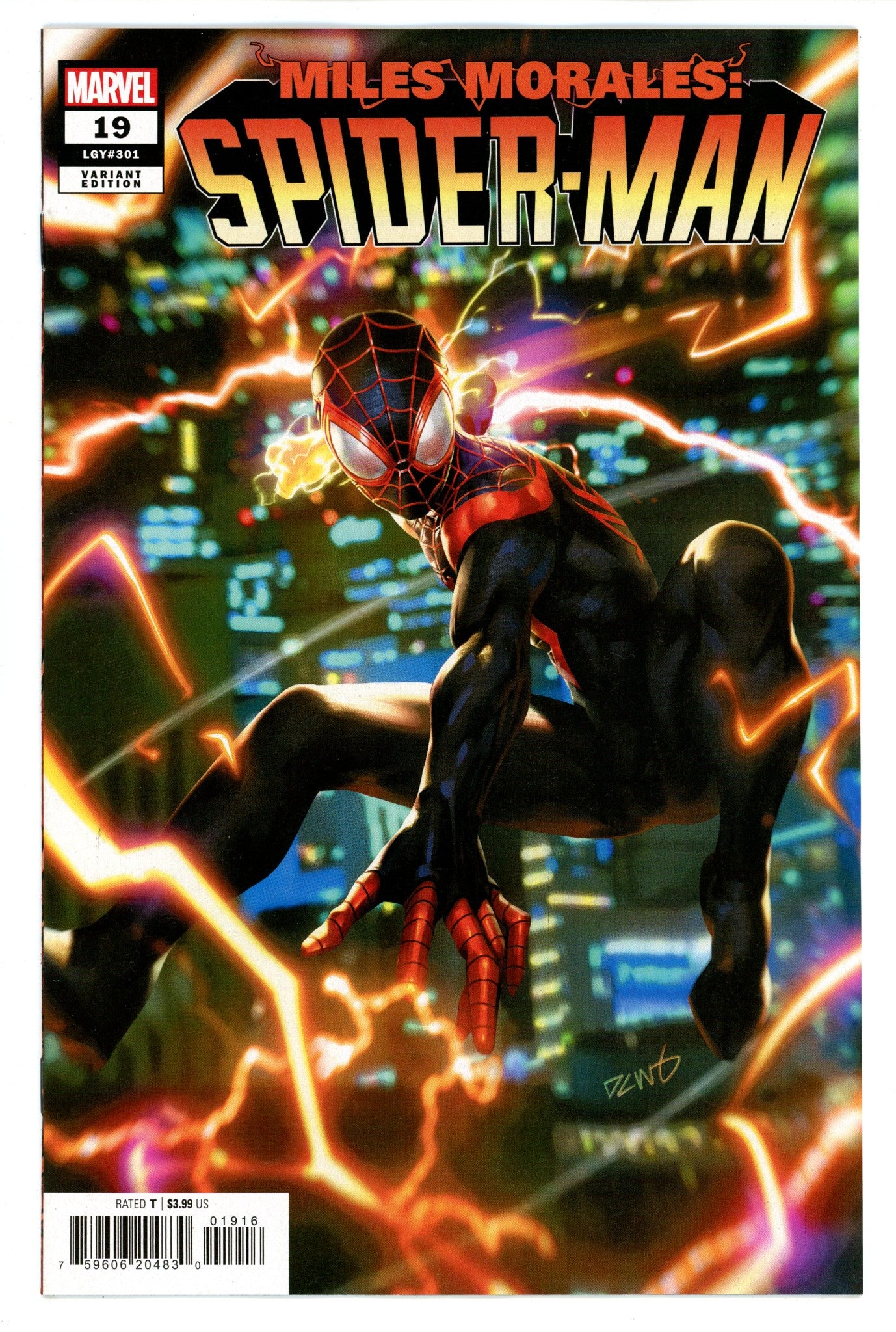 Miles Morales Spider-Man Vol 2 19 Chew Incentive Variant NM+ (2024)