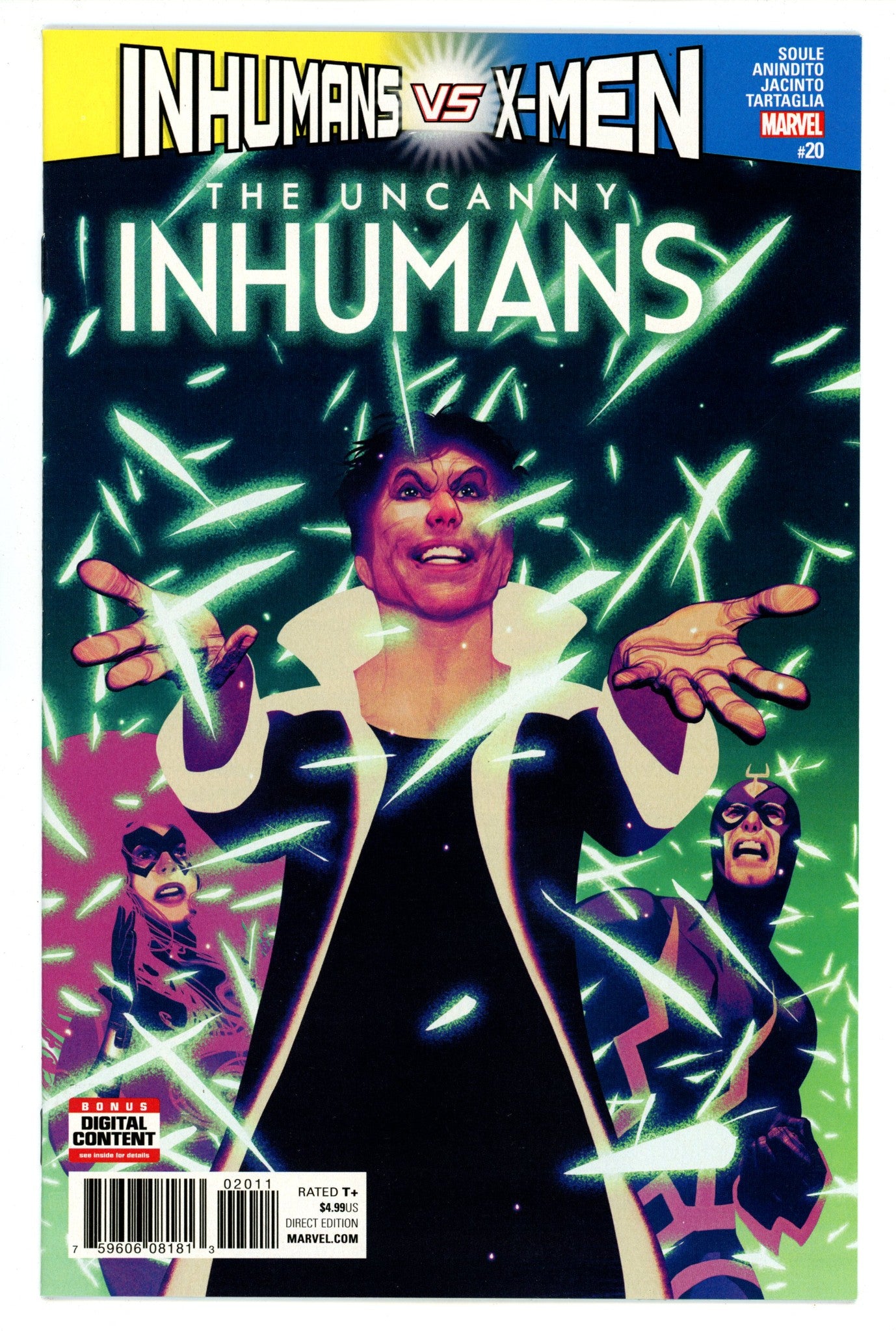 Uncanny Inhumans 20 High Grade (2017) 