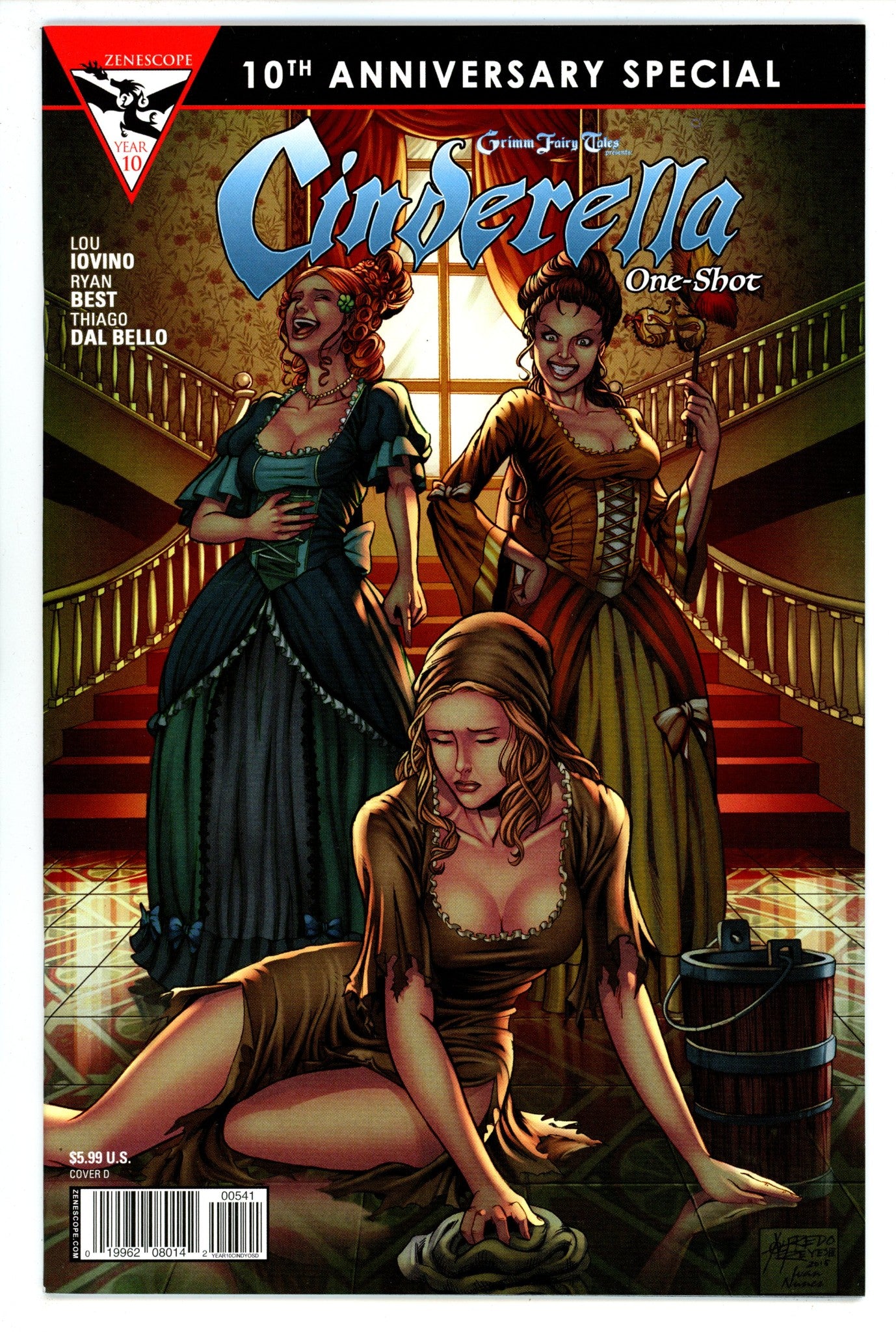 Grimm Fairy Tales Presents Cinderella One-Shot [nn] High Grade (2015) Reyes Variant 