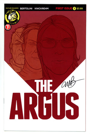 The Argus 1 High Grade (2020) Signed x1 Cover Mark Bertolini