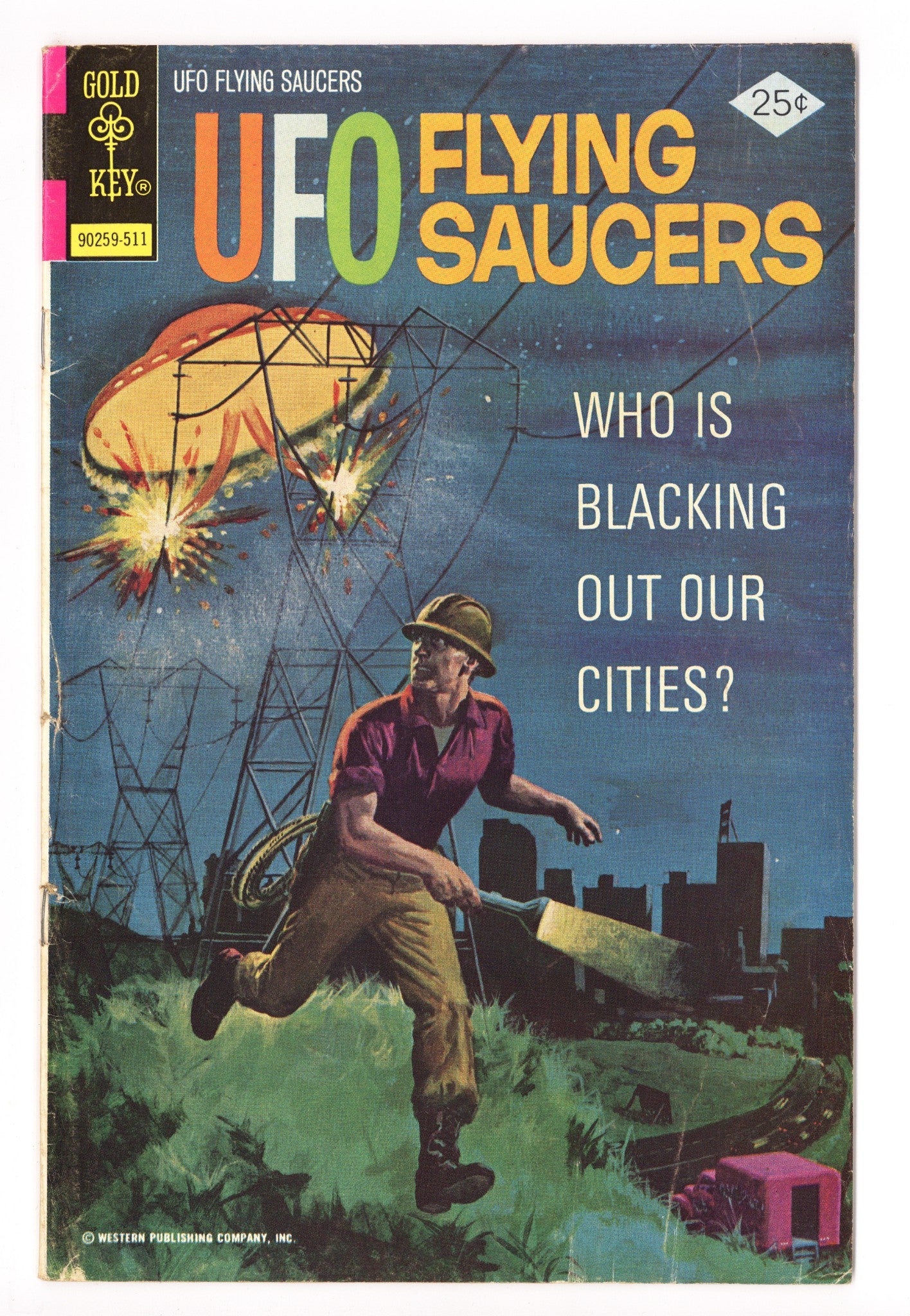 UFO Flying Saucers 8 Low Grade (1975) 