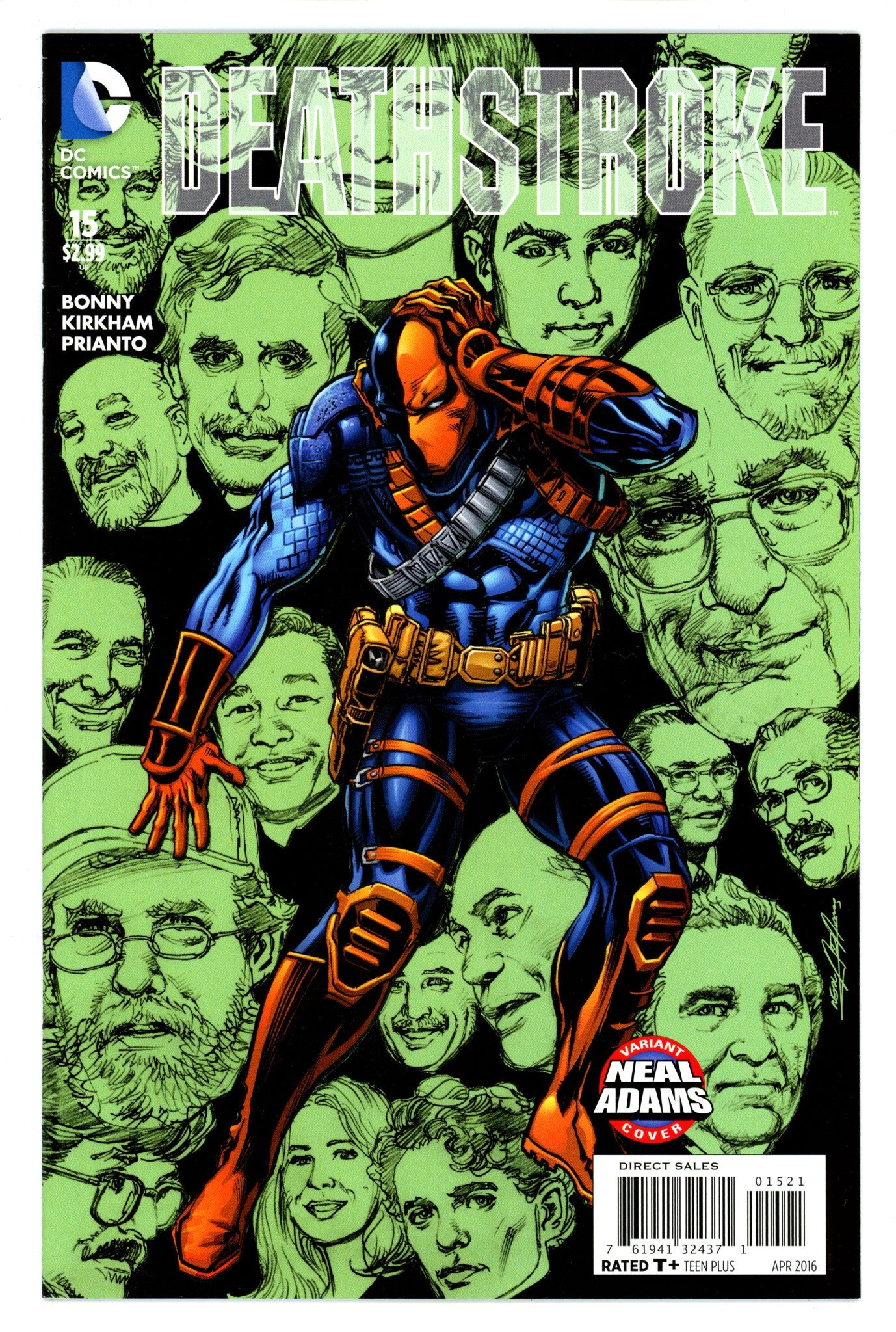 Deathstroke Vol 3 15 High Grade (2016) Adams Variant 