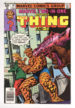 Marvel Two-in-One Vol 1 70 High Grade (1980) Newsstand