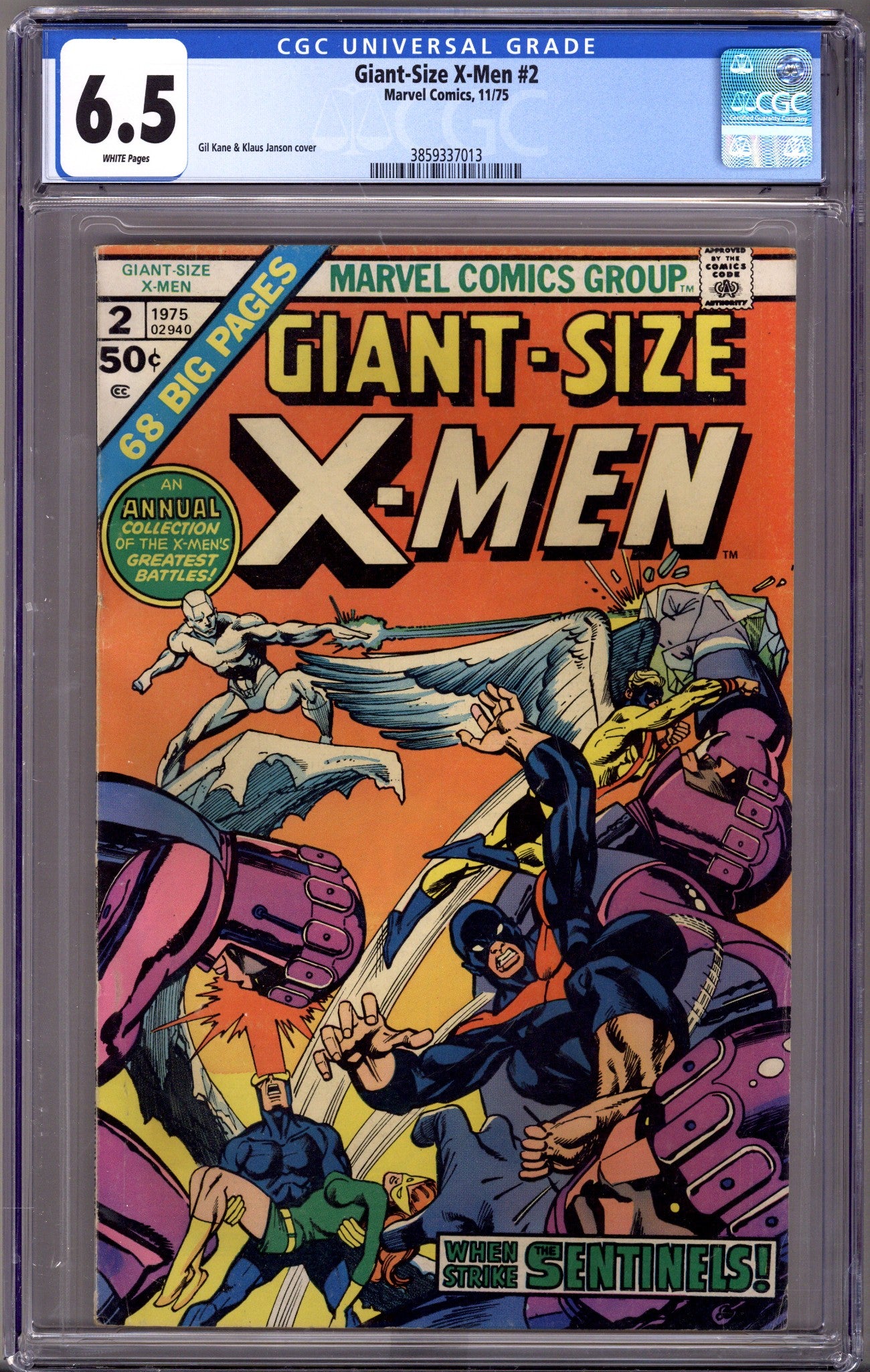 Giant-Size X-Men   2 CGC 6.5 (FN+)   (1975)        