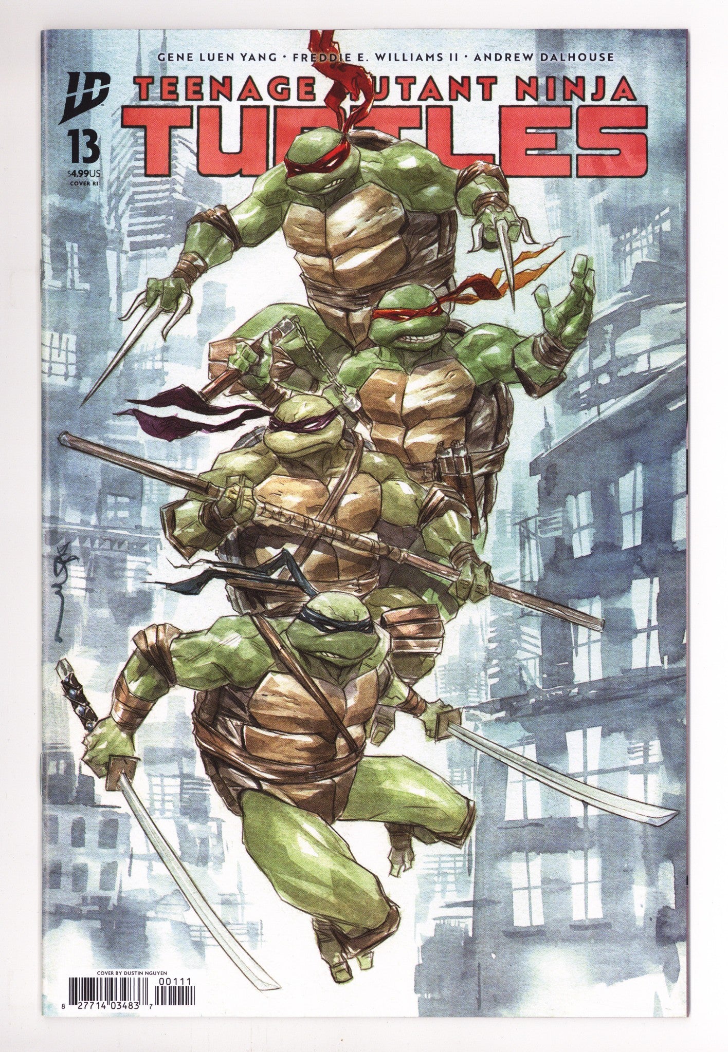 Teenage Mutant Ninja Turtles Vol 6 13 Nguyen Incentive NM- (2025)