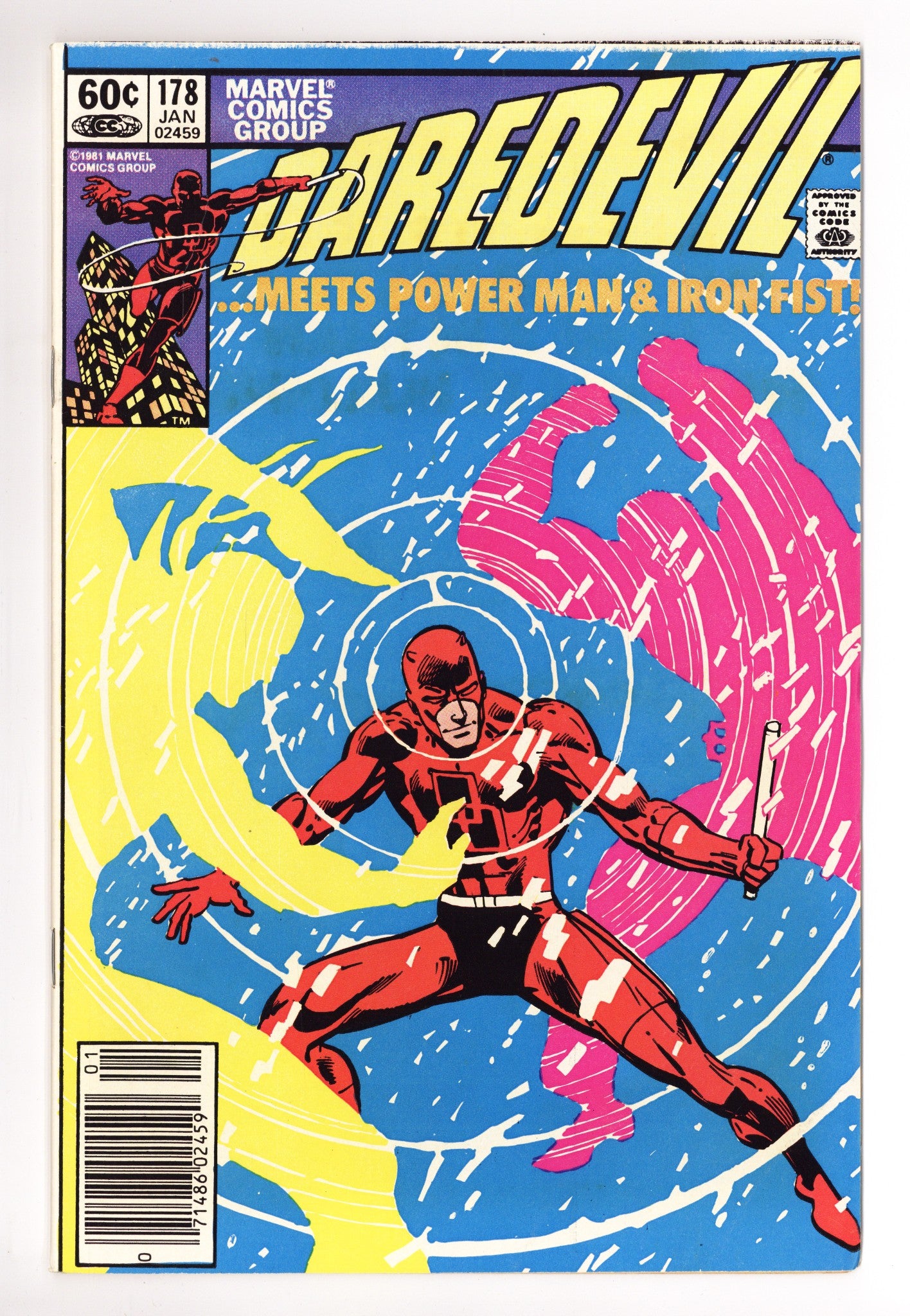Daredevil Vol 1 178 VG/FN (5.0) (1982) Newsstand 