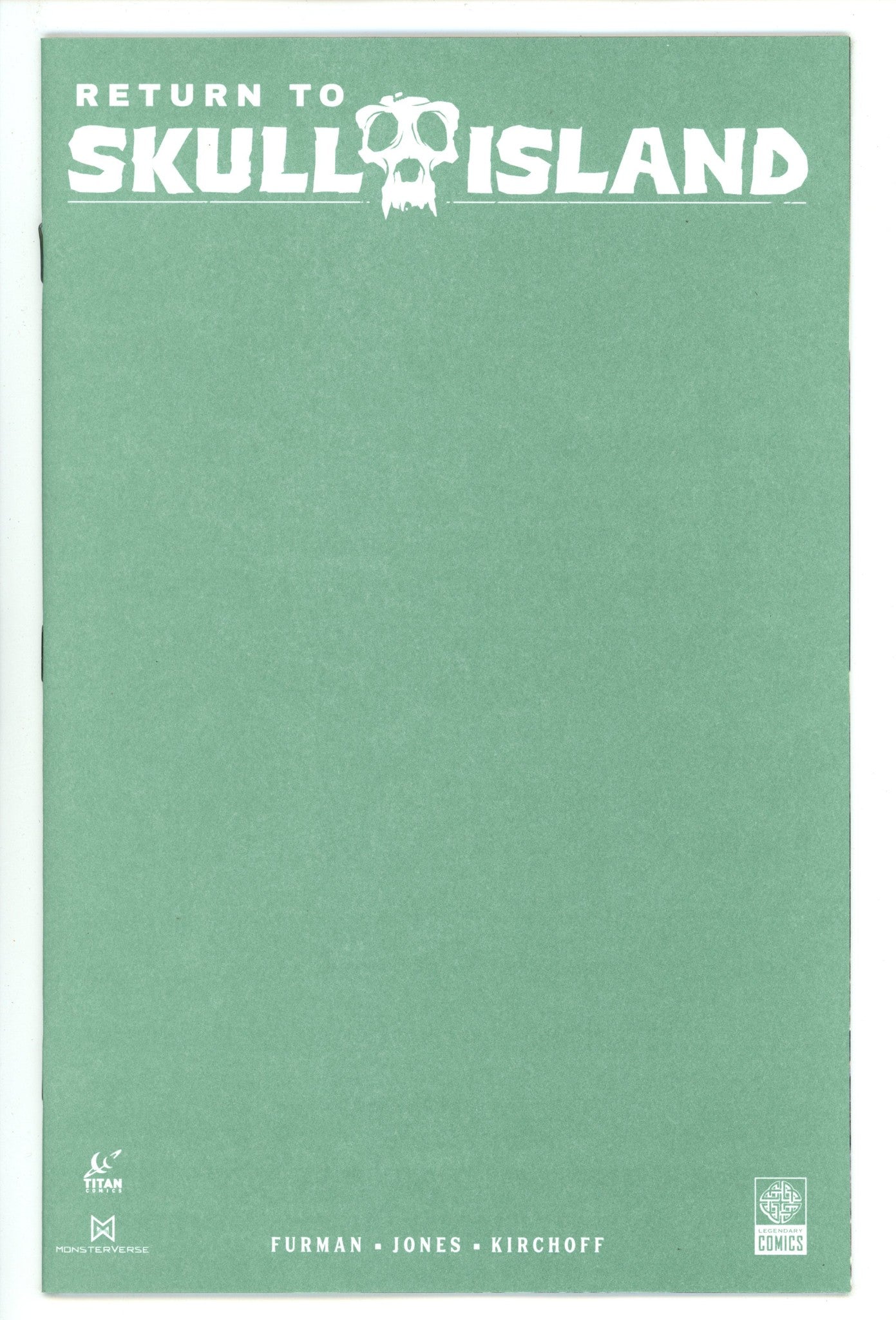 Return To Skull Island 1 Blank Variant (2025)