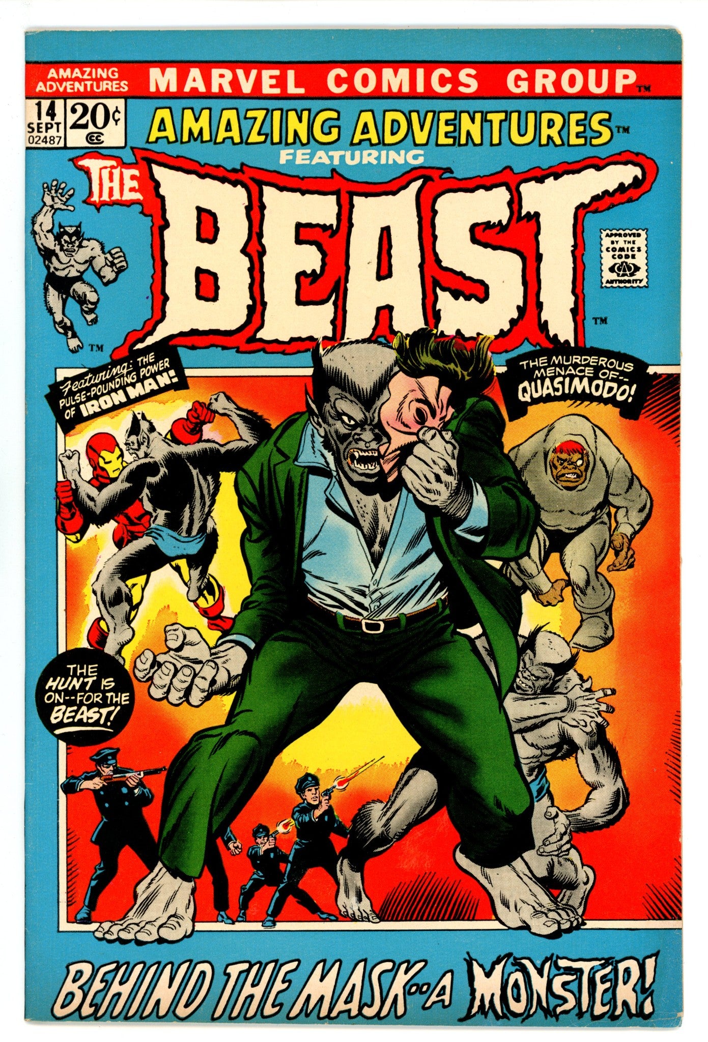 Amazing Adventures Vol 2 14 FN/VF (7.0) (1972) 