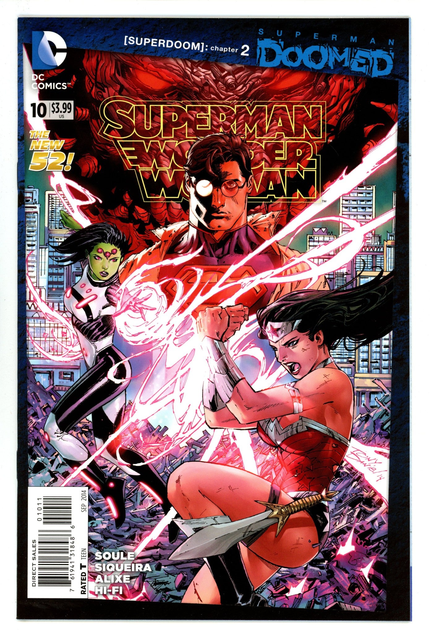 Superman / Wonder Woman 10 High Grade (2014) 
