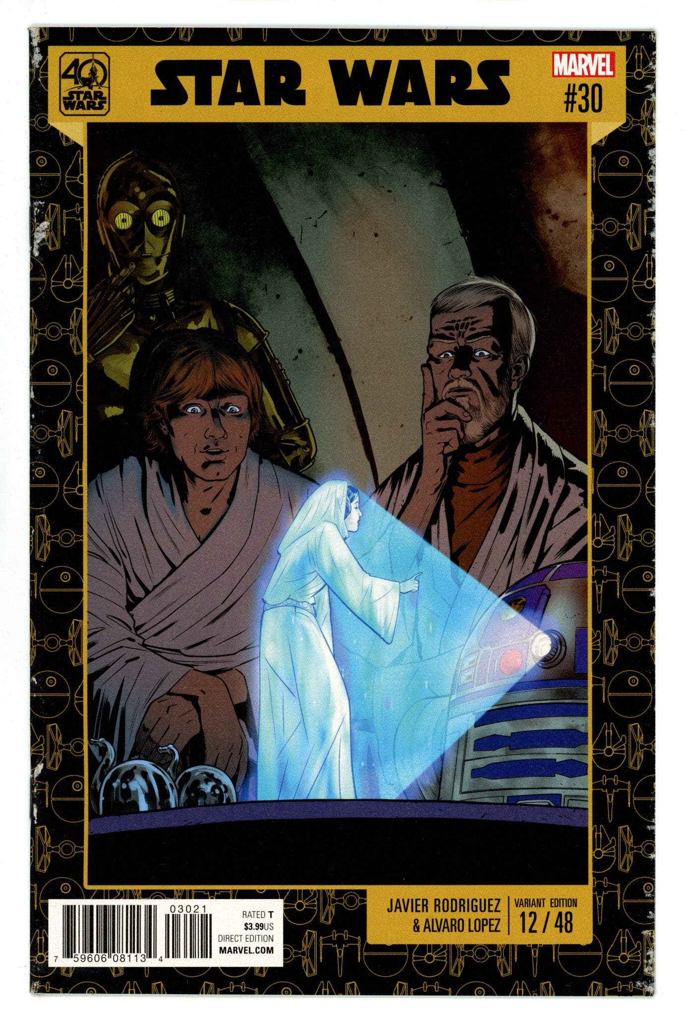 Star Wars Vol 2 30 Mid Grade (2017) Rodriguez Variant 