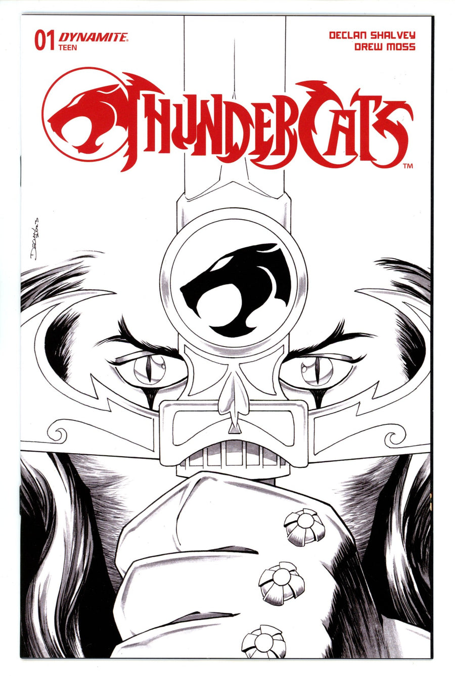 Thundercats 1 Shalvey B&W Incentive Variant (2024)