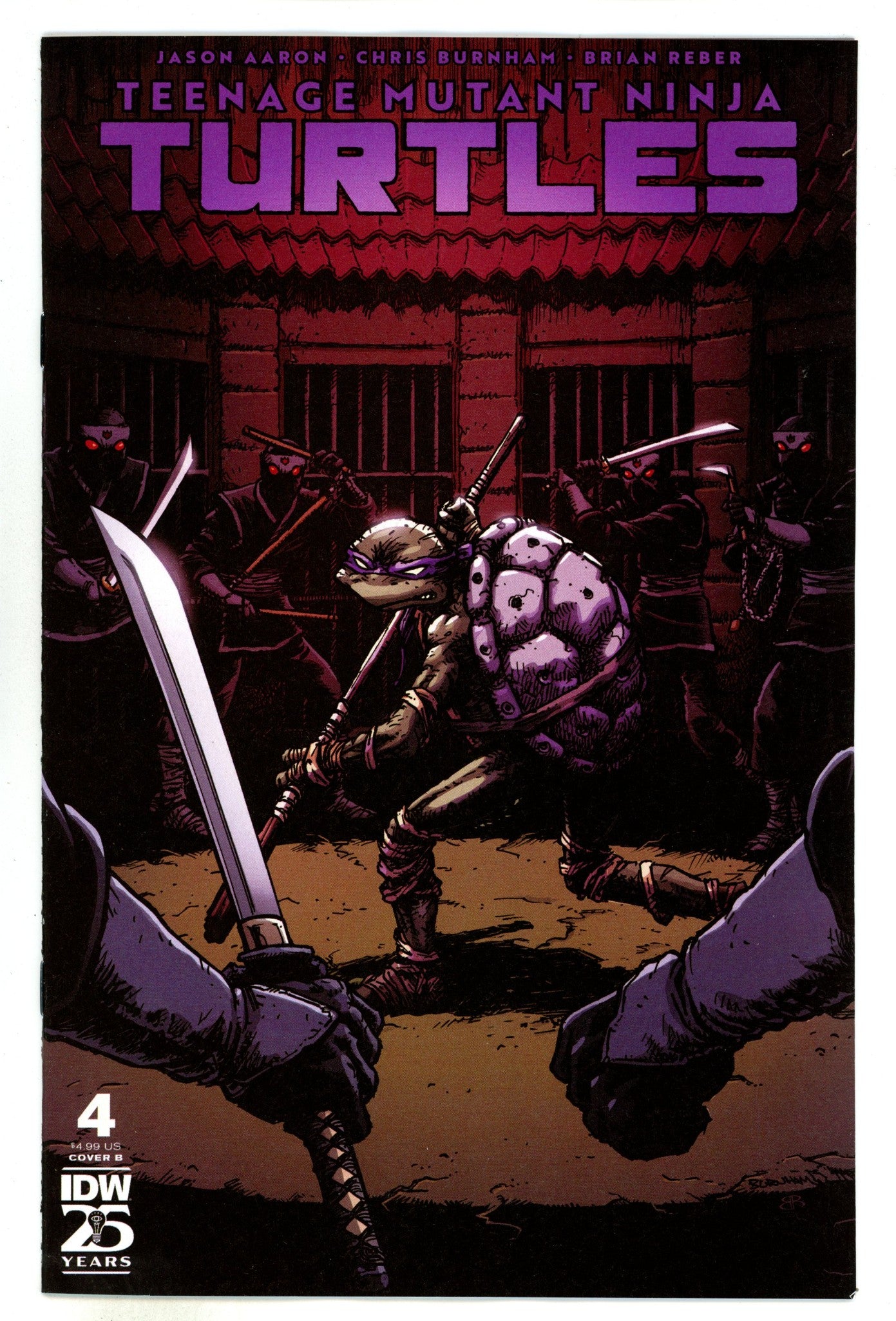 Teenage Mutant Ninja Turtles Vol 6 4 Burnham Variant (2024)