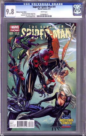 Superior Spider-Man Vol 1 31 CGC 9.8 (NM/M) (2014) Exclusive Variant