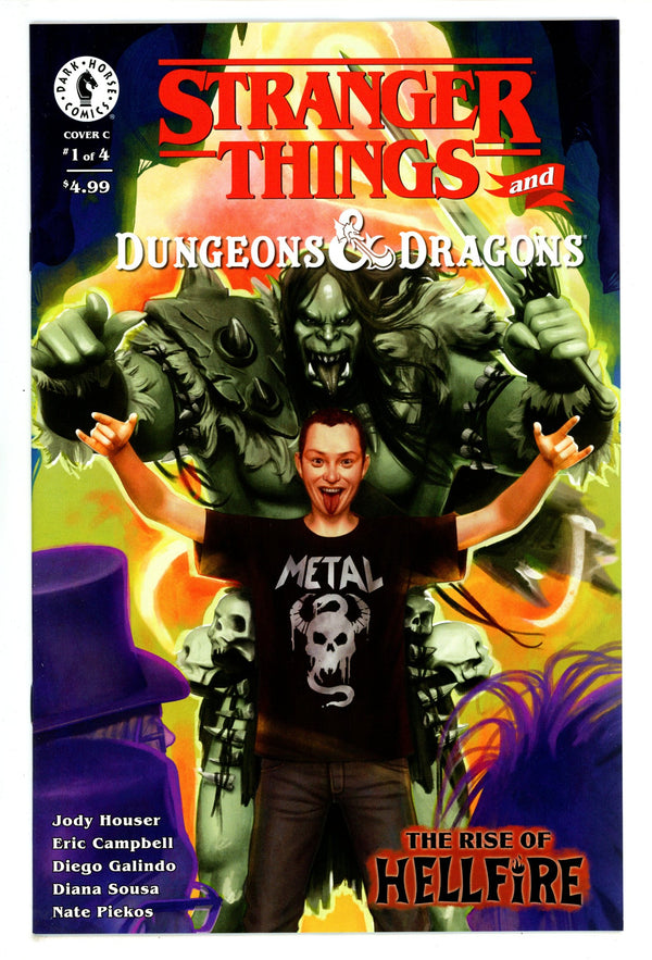 Stranger Things And Dungeons & Dragons: The Rise Of Hellfire 1 Pueblar Variant (2025)