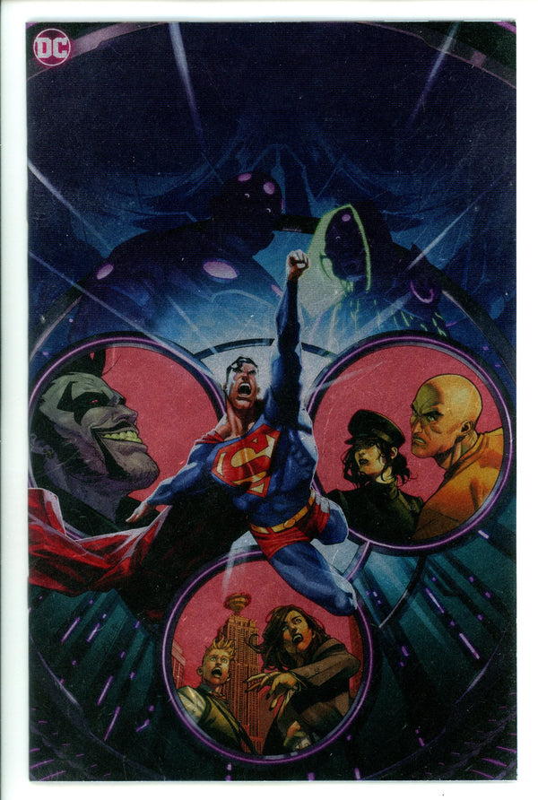 Superman House Of Brainiac Special 1 Campbell Foil Virgin Variant (2024)