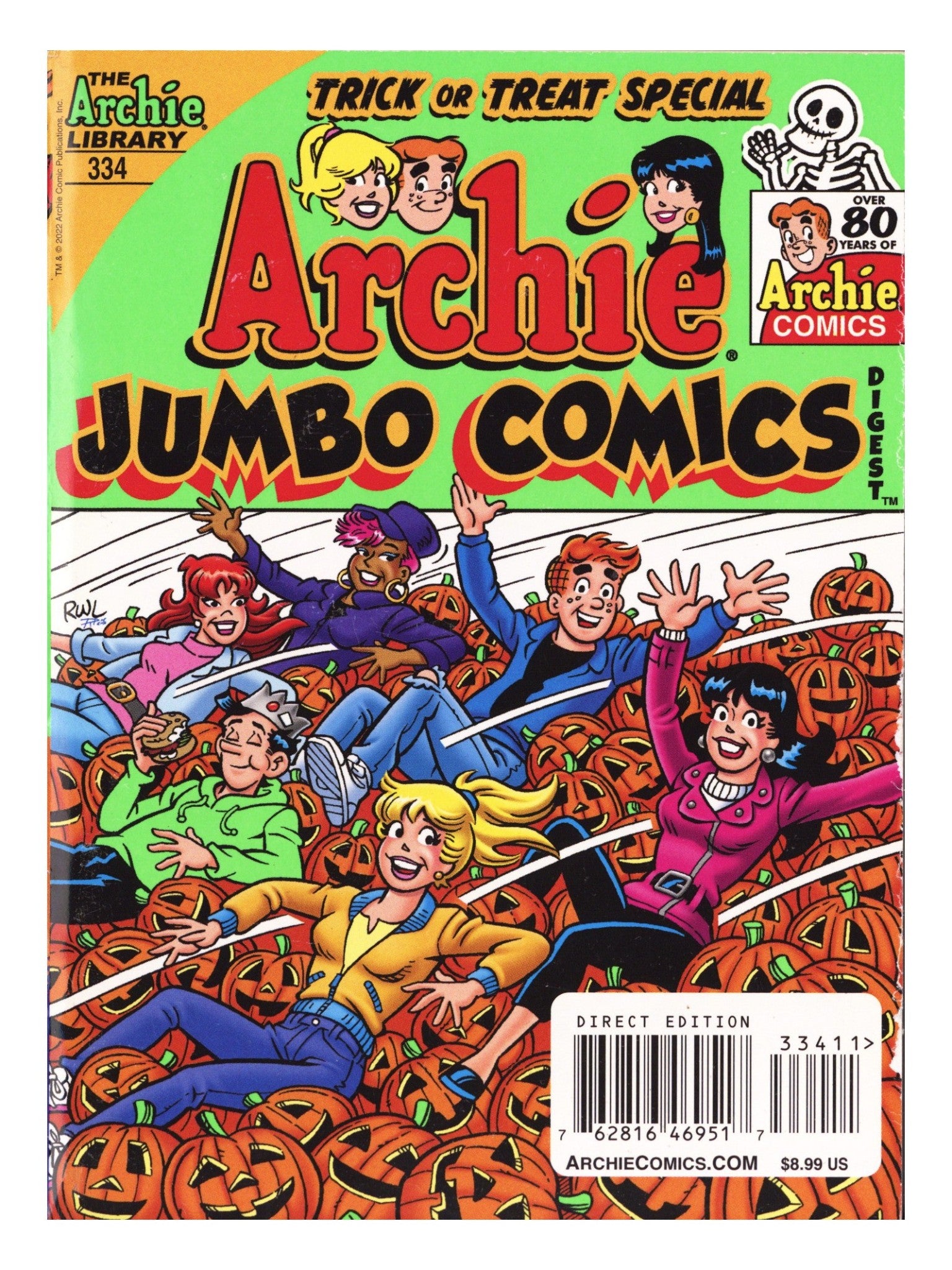 Archie Jumbo Comics 334 Mid Grade (2022) 
