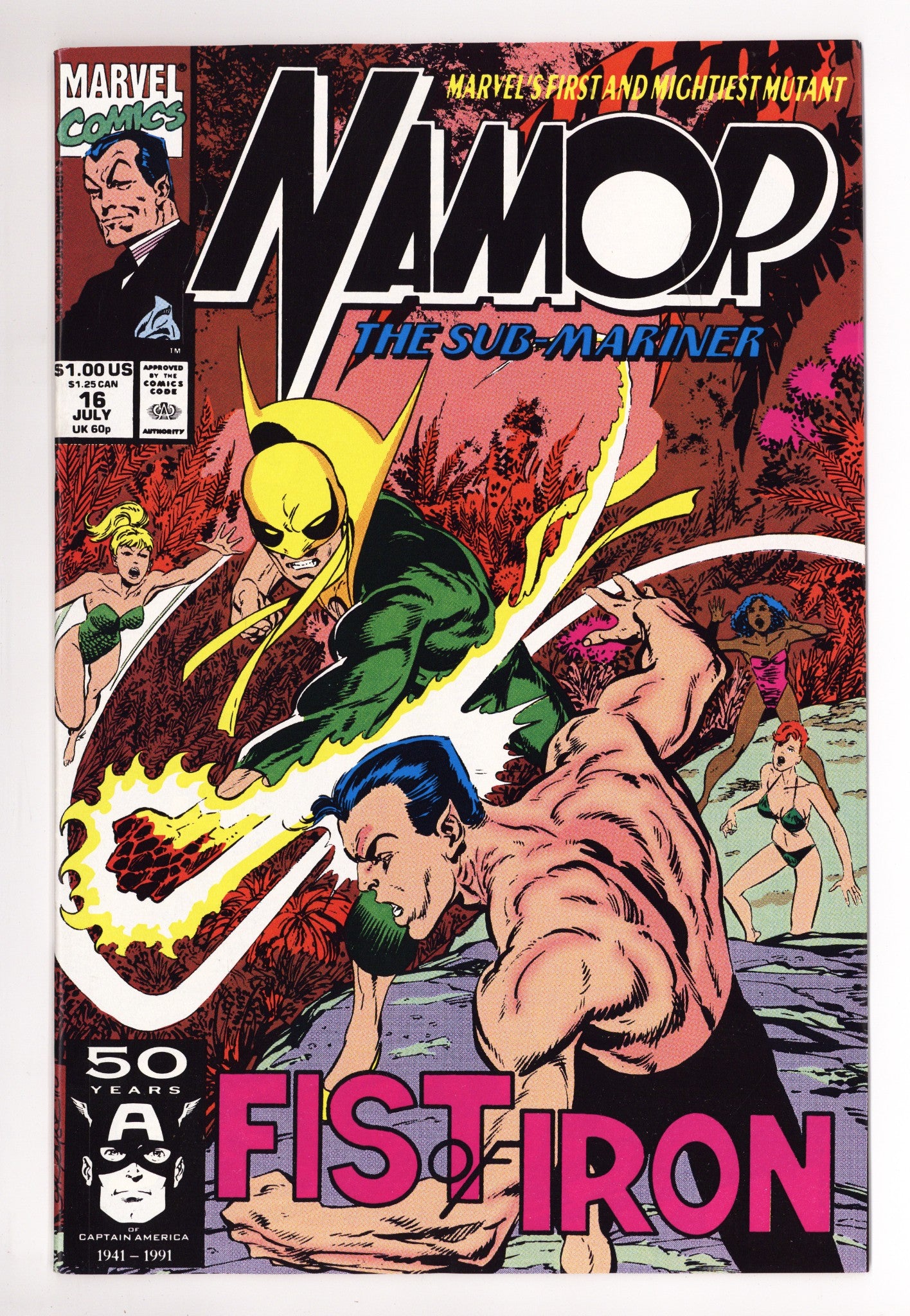 Namor, the Sub-Mariner 16 Mid Grade (1991) 