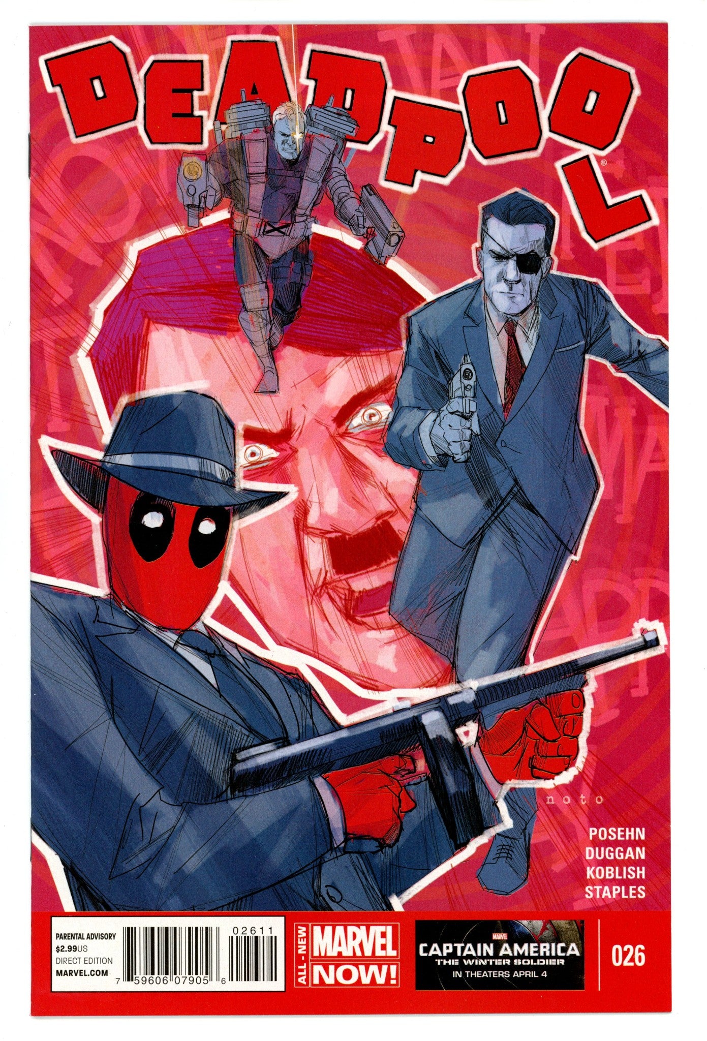 Deadpool Vol 4 26 High Grade (2014) 