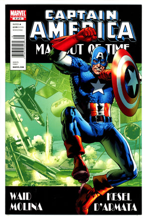 Captain America: Man out of Time 4 Newsstand FN/VF (2011)