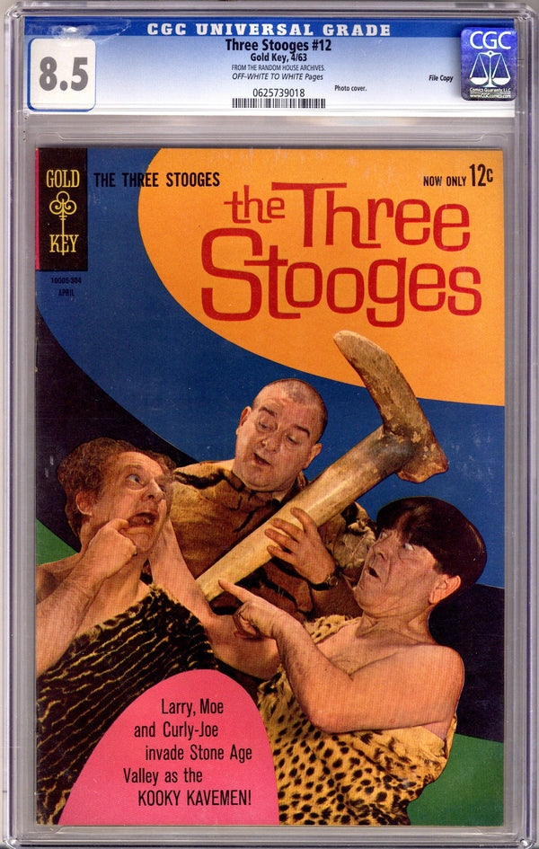 The Three Stooges 12 CGC 8.5 (VF+) (1963)