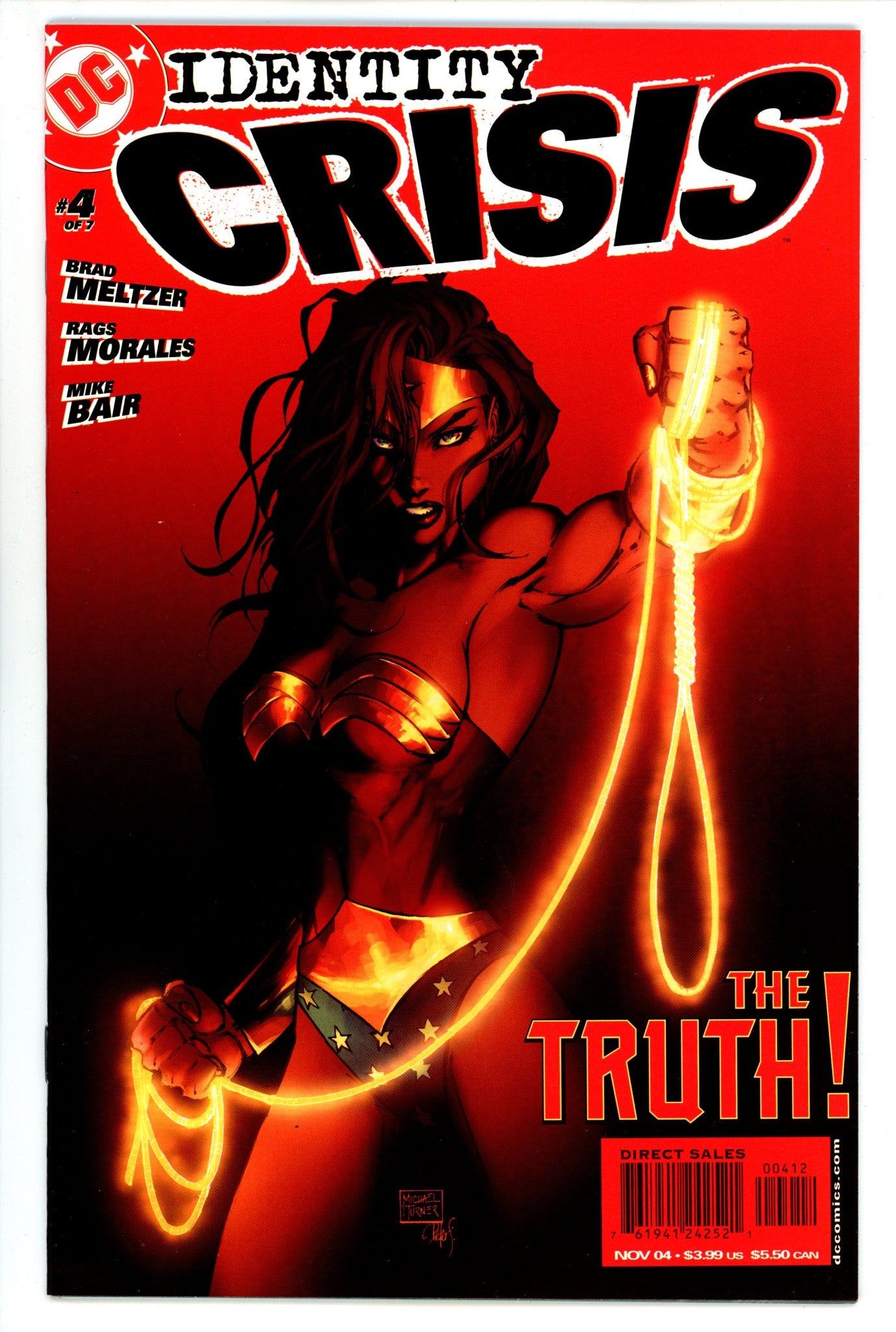 Identity Crisis 4 NM- (9.2) (2004) 2nd Print 