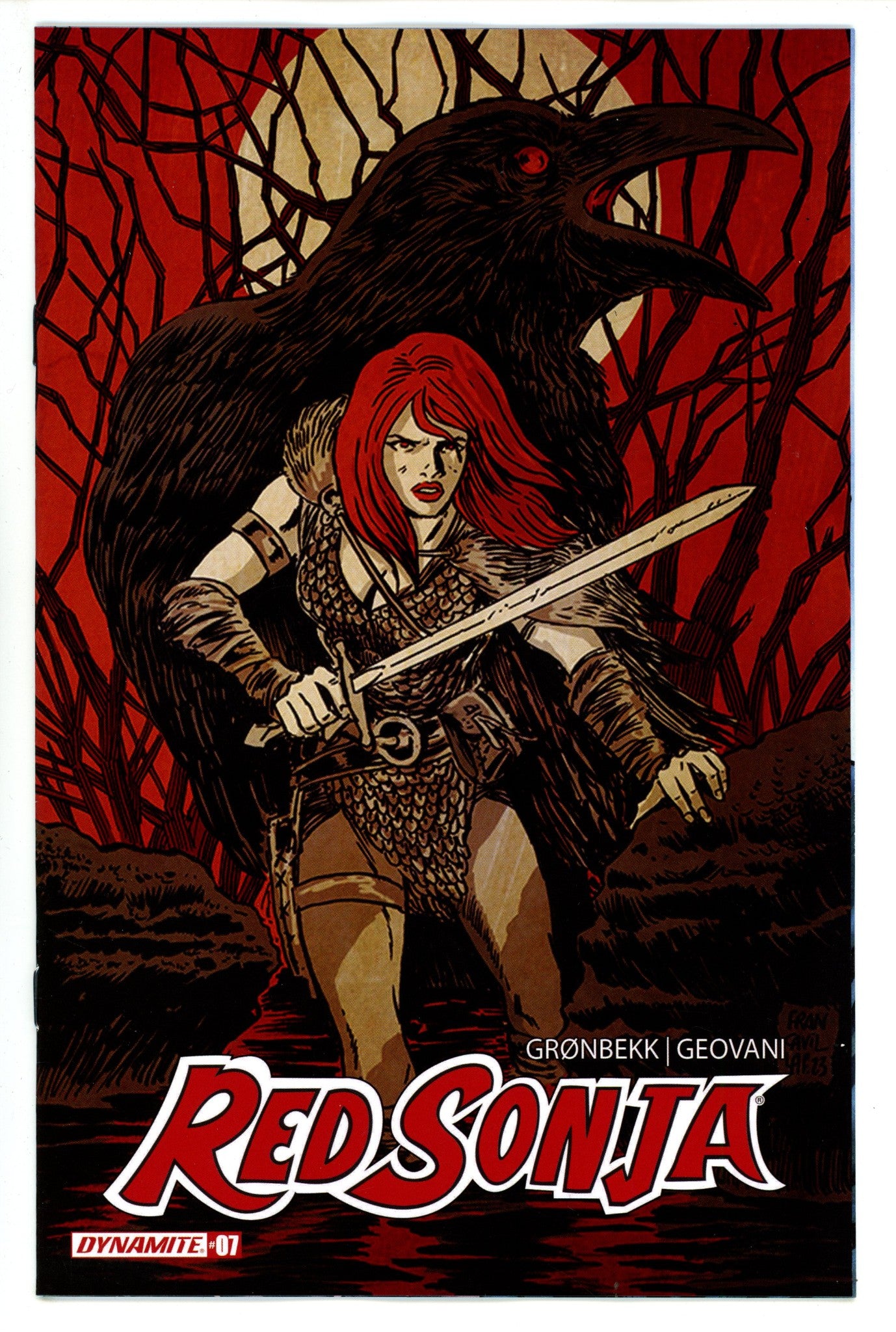 Red Sonja Vol 7 7 Francavilla Variant (2024)