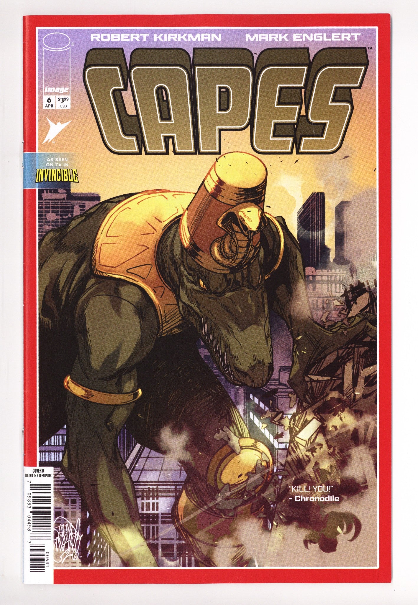 Invincible Universe Capes 6 Lindsay Incentive NM- (2026)