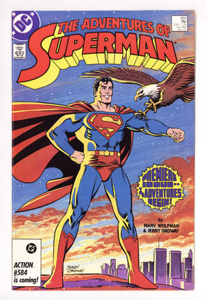 Adventures of Superman Vol 1 424 High Grade (1987)