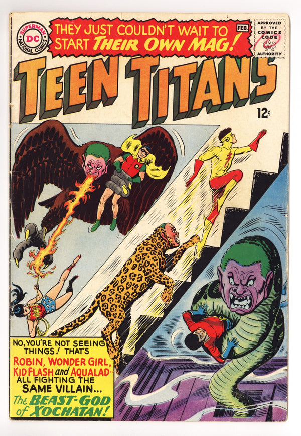 Teen Titans Vol 1 1 VG/FN (5.0) (1966)