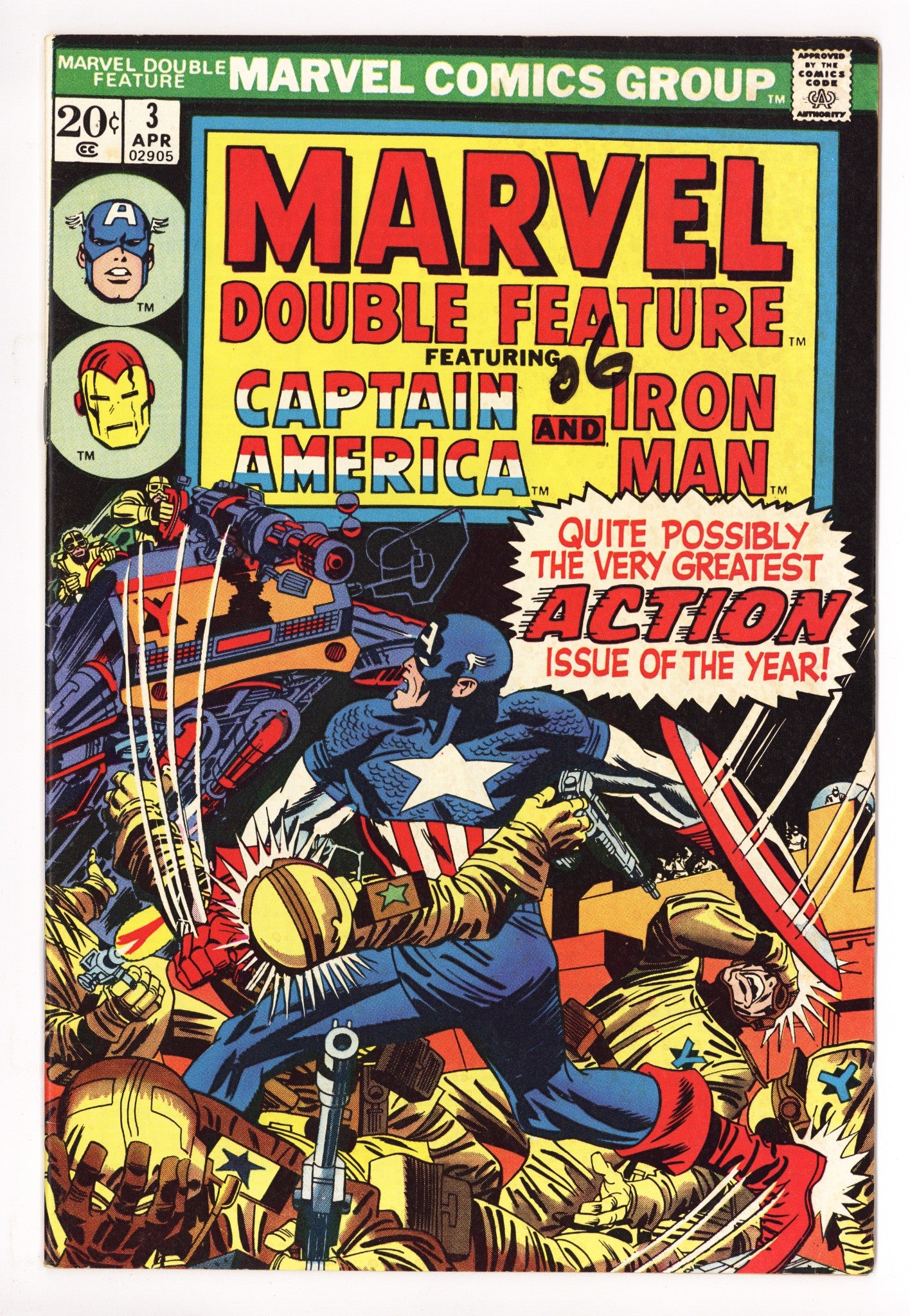 Marvel Double Feature 3 Low Grade (1974) 