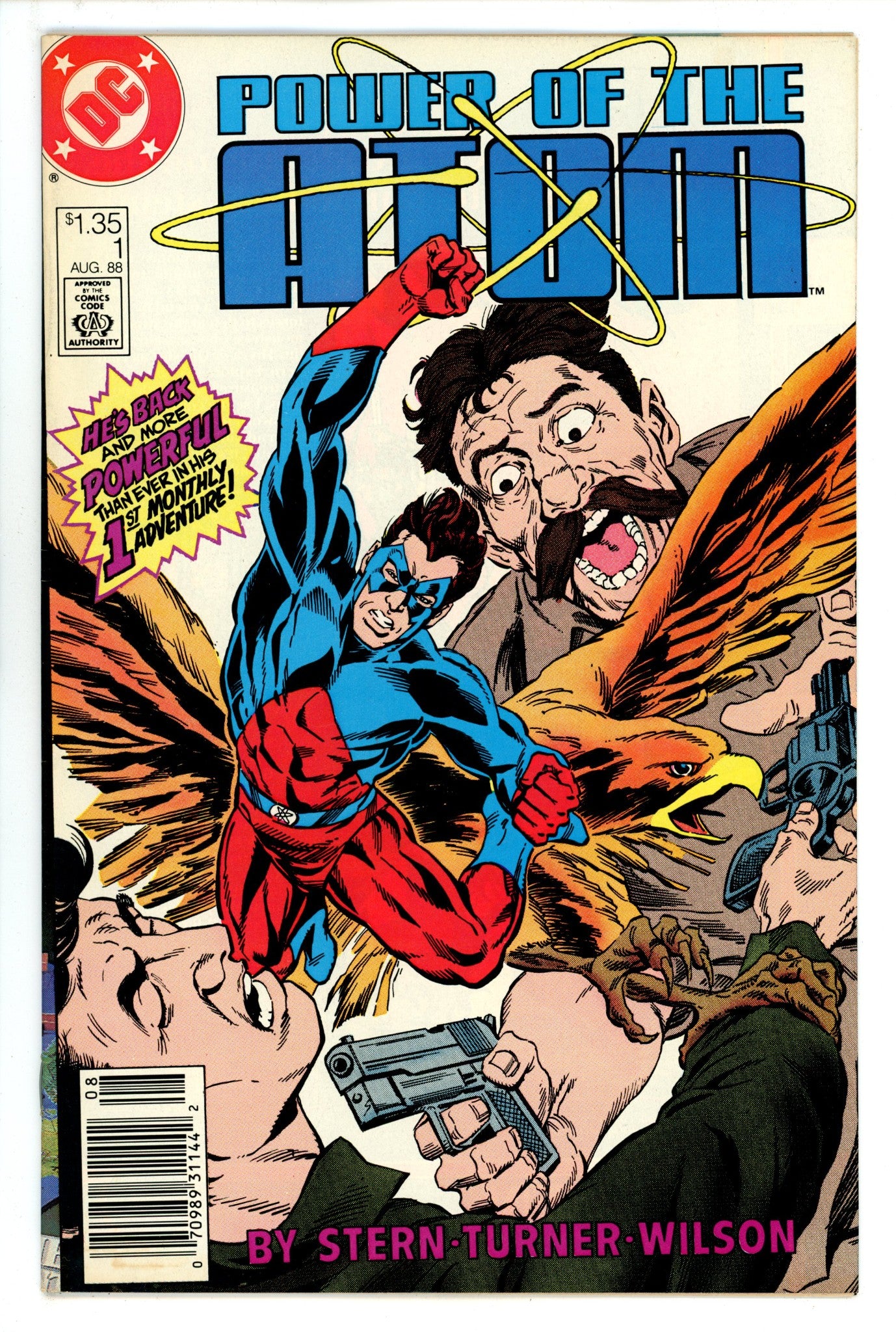 Power of the Atom 1 FN/VF (7.0) (1988) Canadian Price Variant 