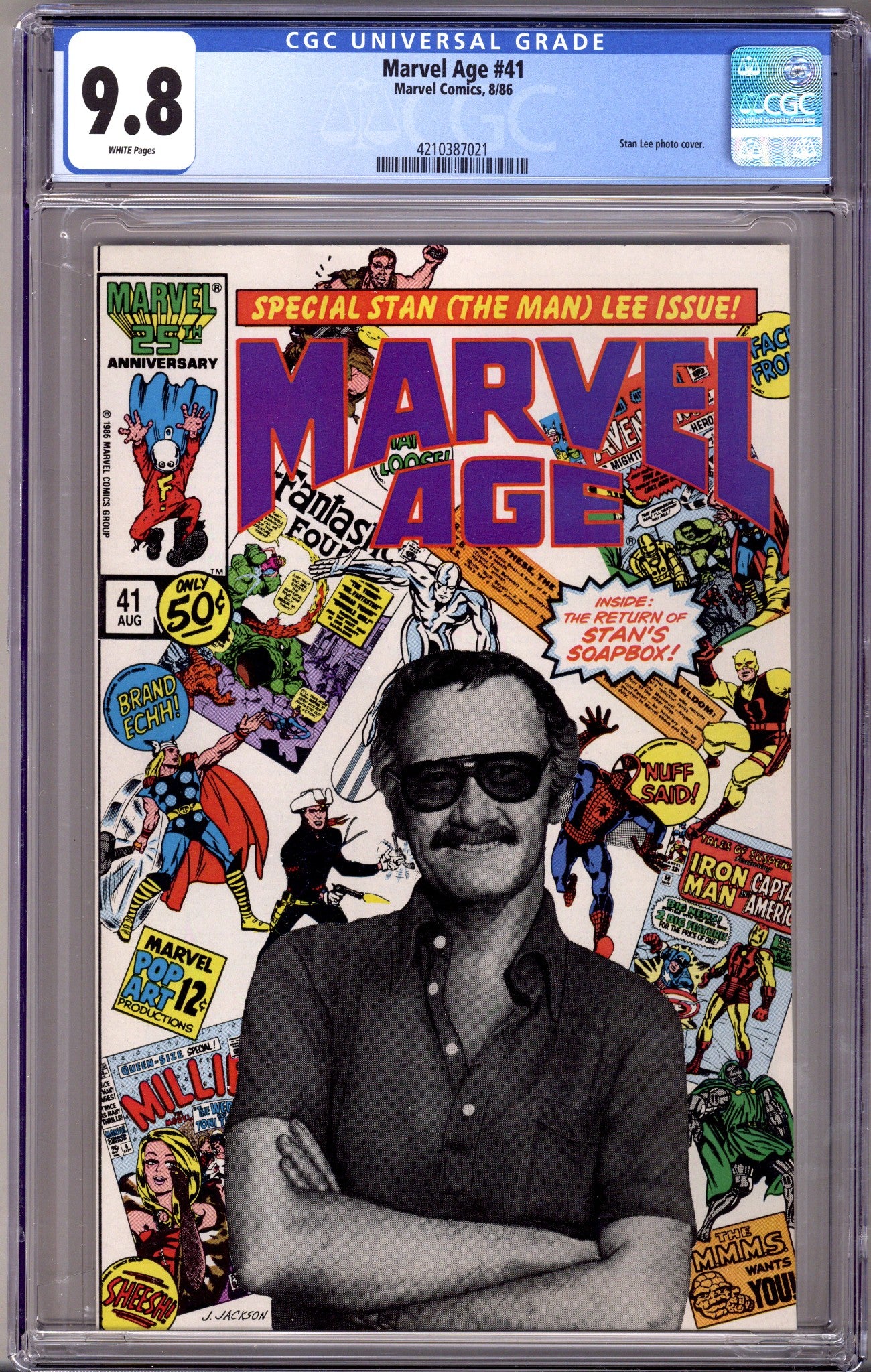 Marvel Age 41 CGC 9.8 (1986)