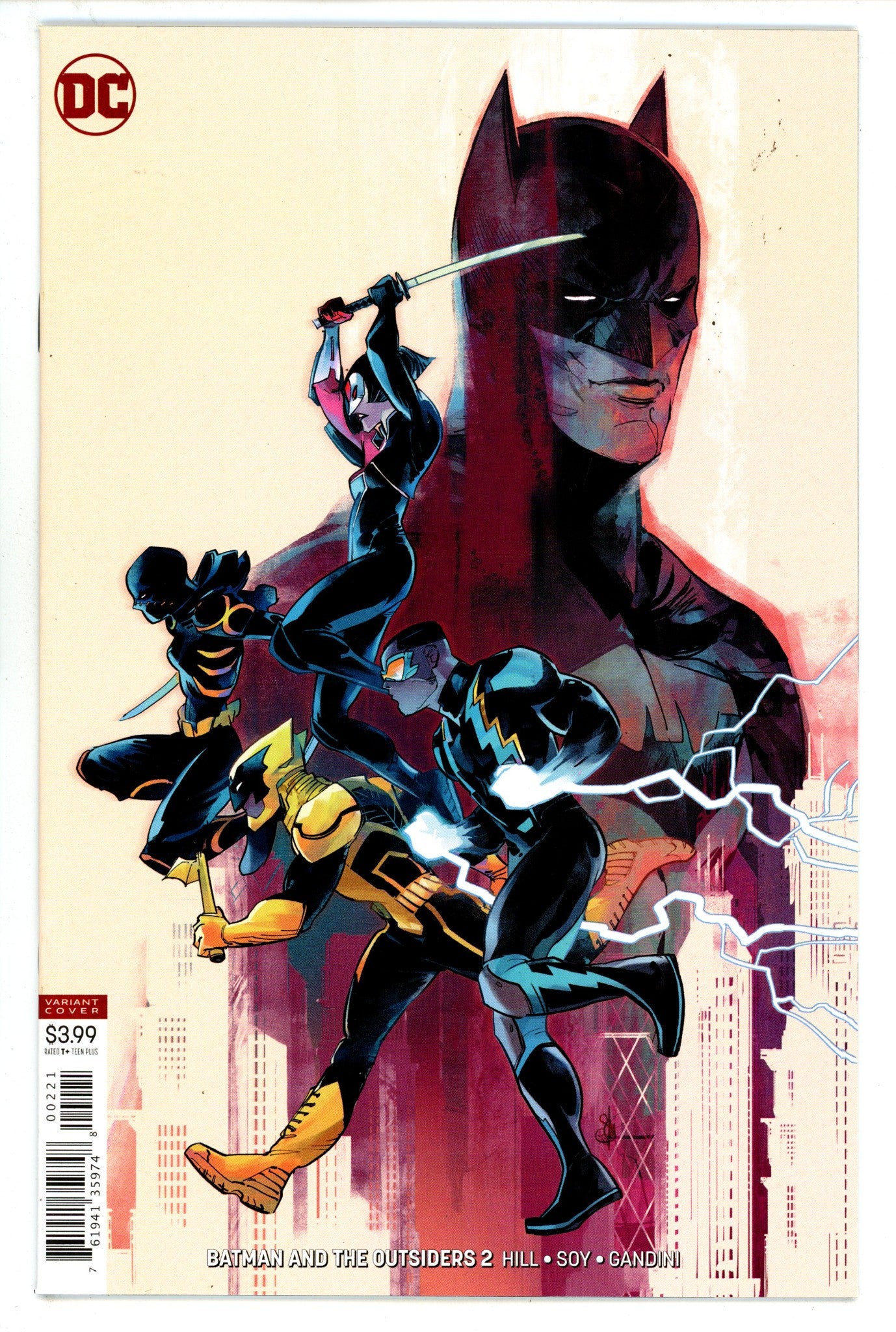 Batman & the Outsiders Vol 3 2 High Grade (2019) Schmidt Variant 