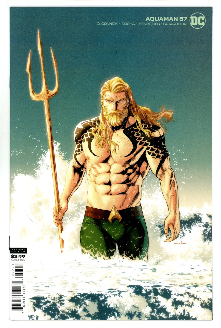 Aquaman Vol 8 57 NM (9.4) (2020) Anka Variant 