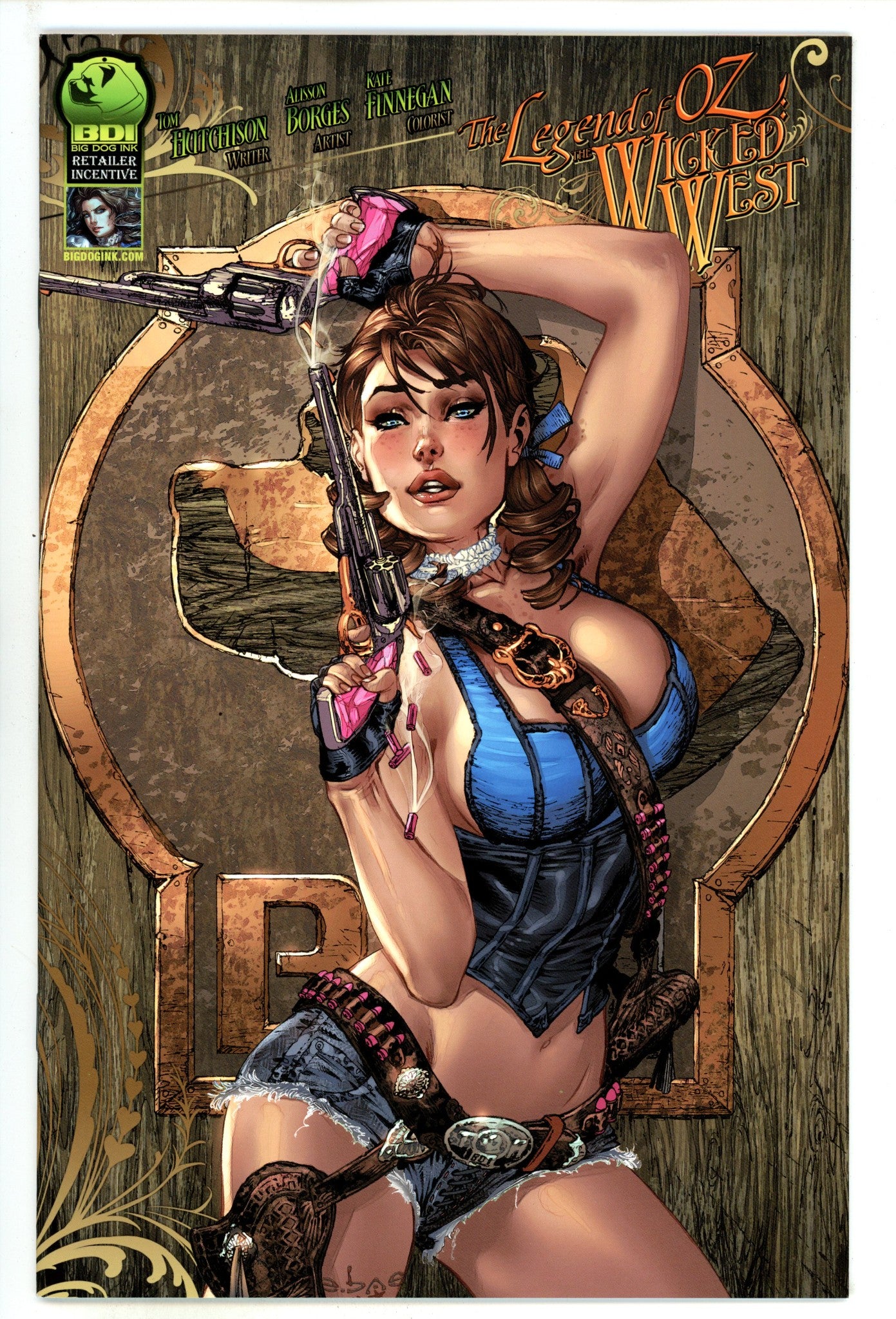 Legend of Oz: The Wicked West 1 NM (9.4) (2012) Basaldua Incentive Variant 