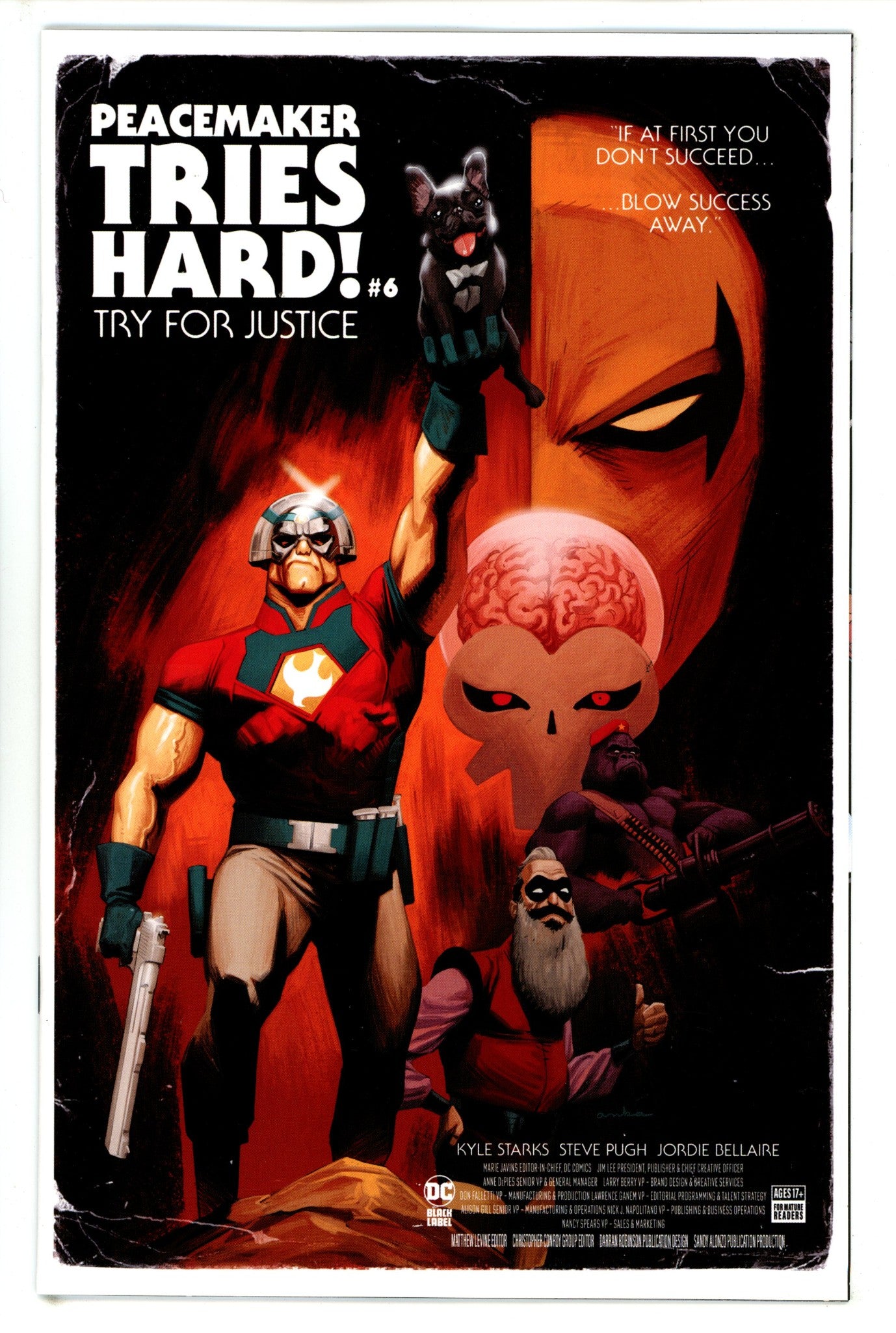 Peacemaker Tries Hard 6 Anka Movie Poster Variant (2023)