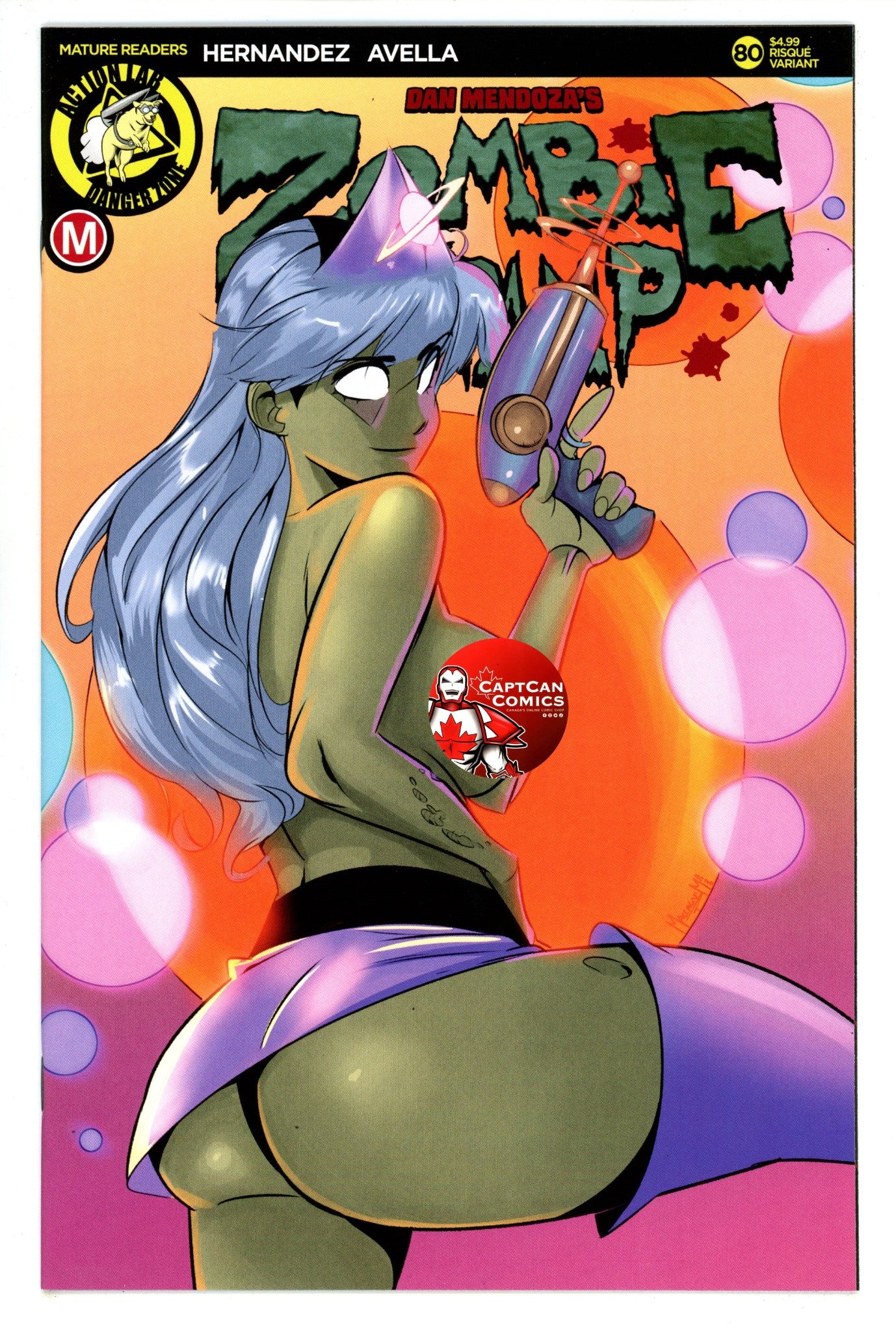 Zombie Tramp Vol 3 80 NM (9.4) (2021) Maccagni Risque Variant 