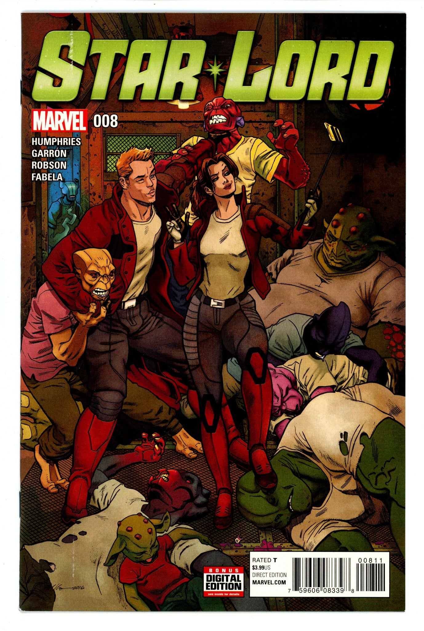 Star-Lord Vol 2 8High Grade(2016)