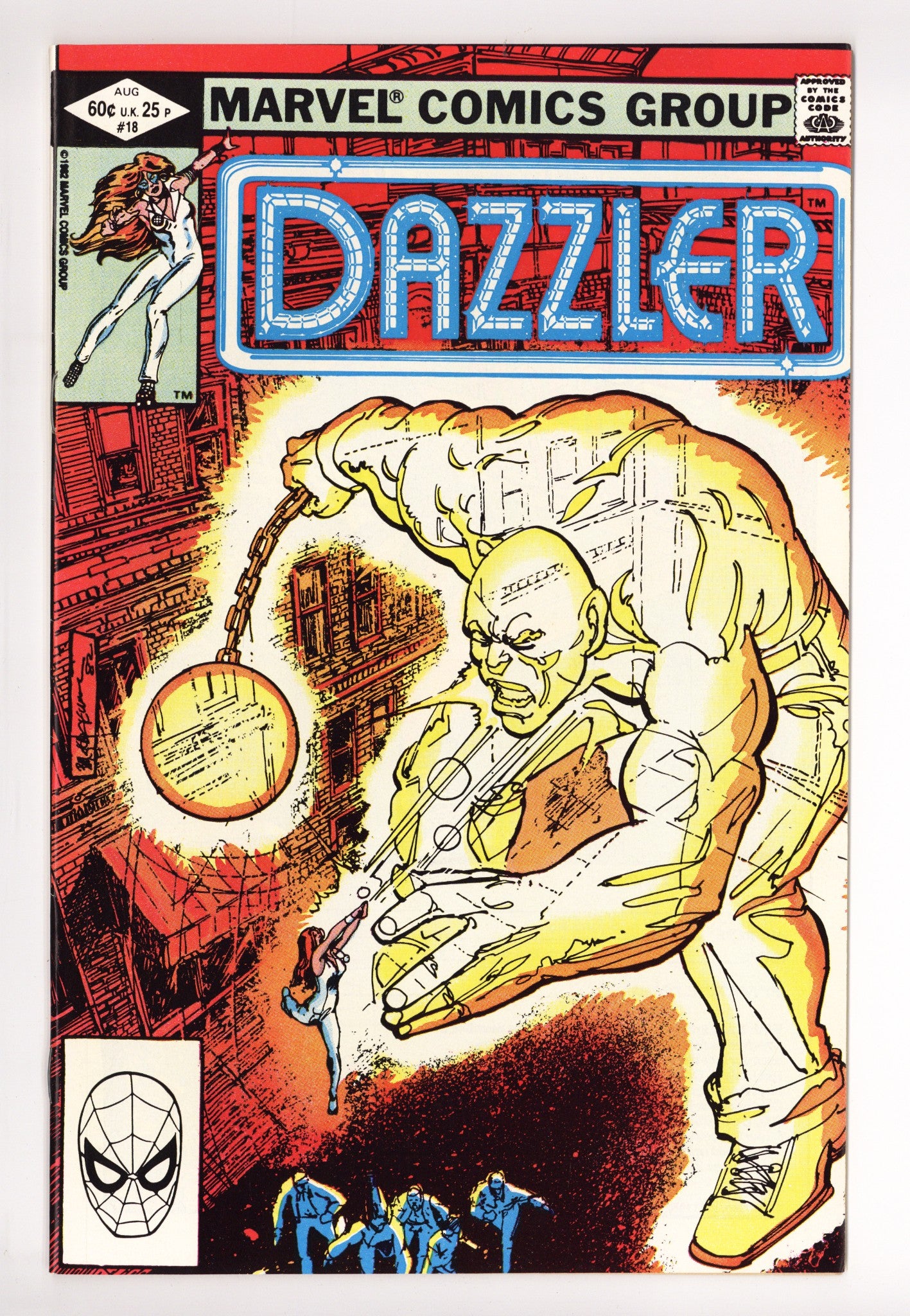 Dazzler Vol 1 18 High Grade (1982) 