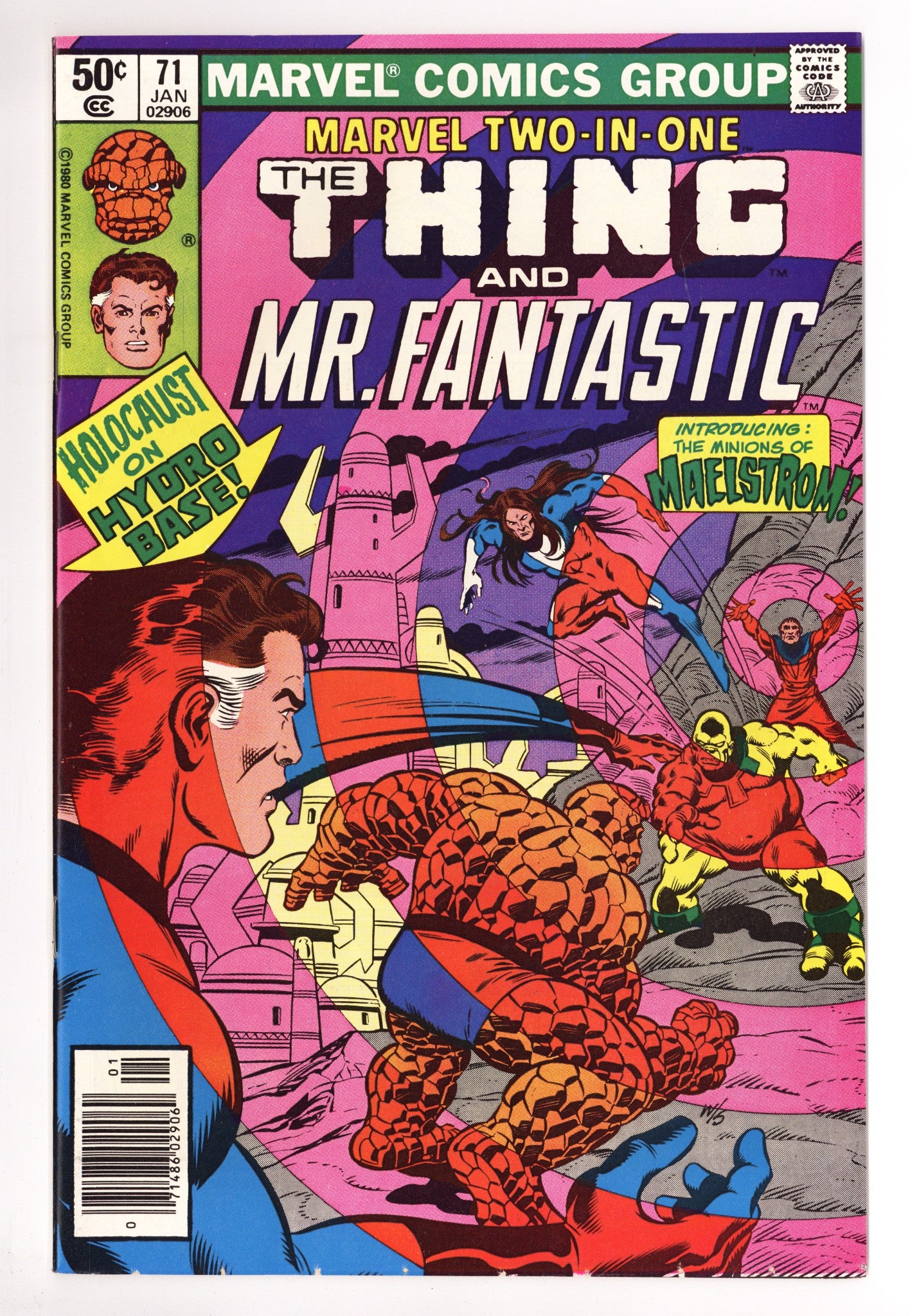 Marvel Two-in-One Vol 1 71 High Grade (1981) Newsstand 